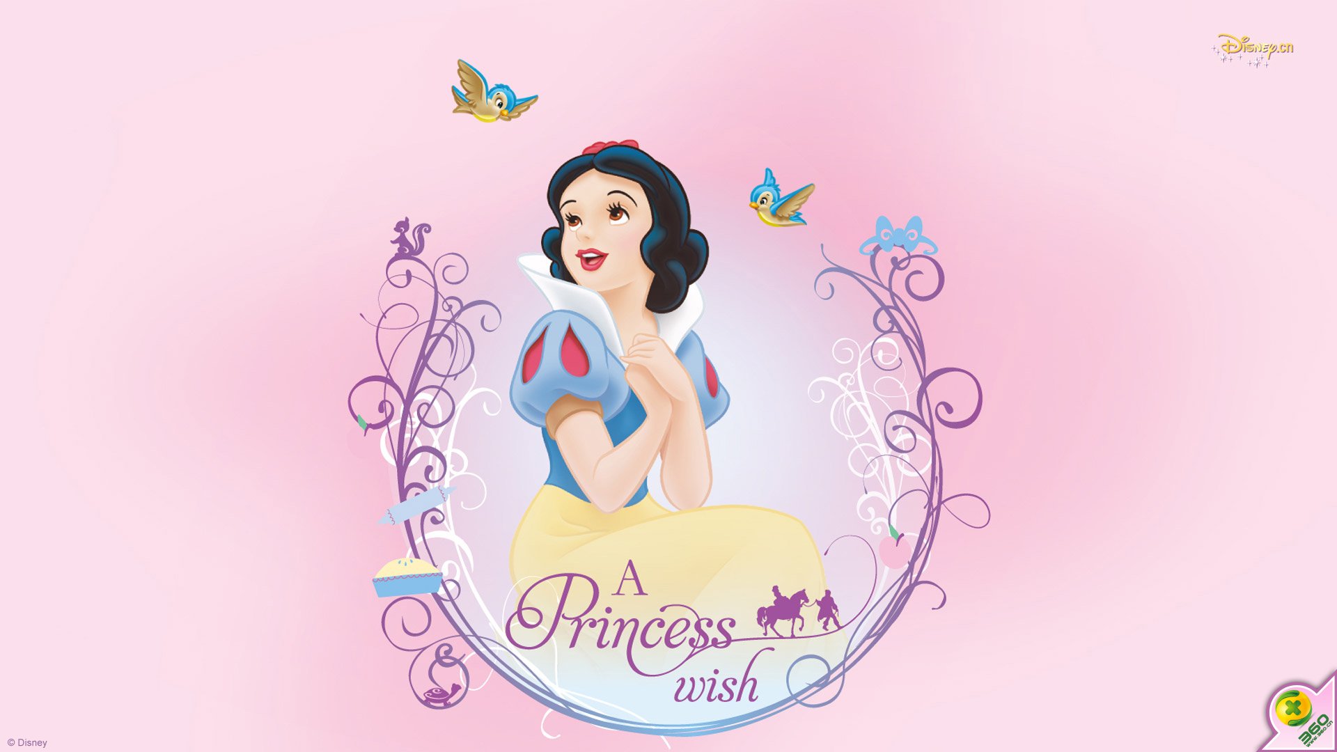 动漫,迪士尼,我是公主,儿童桌面专用