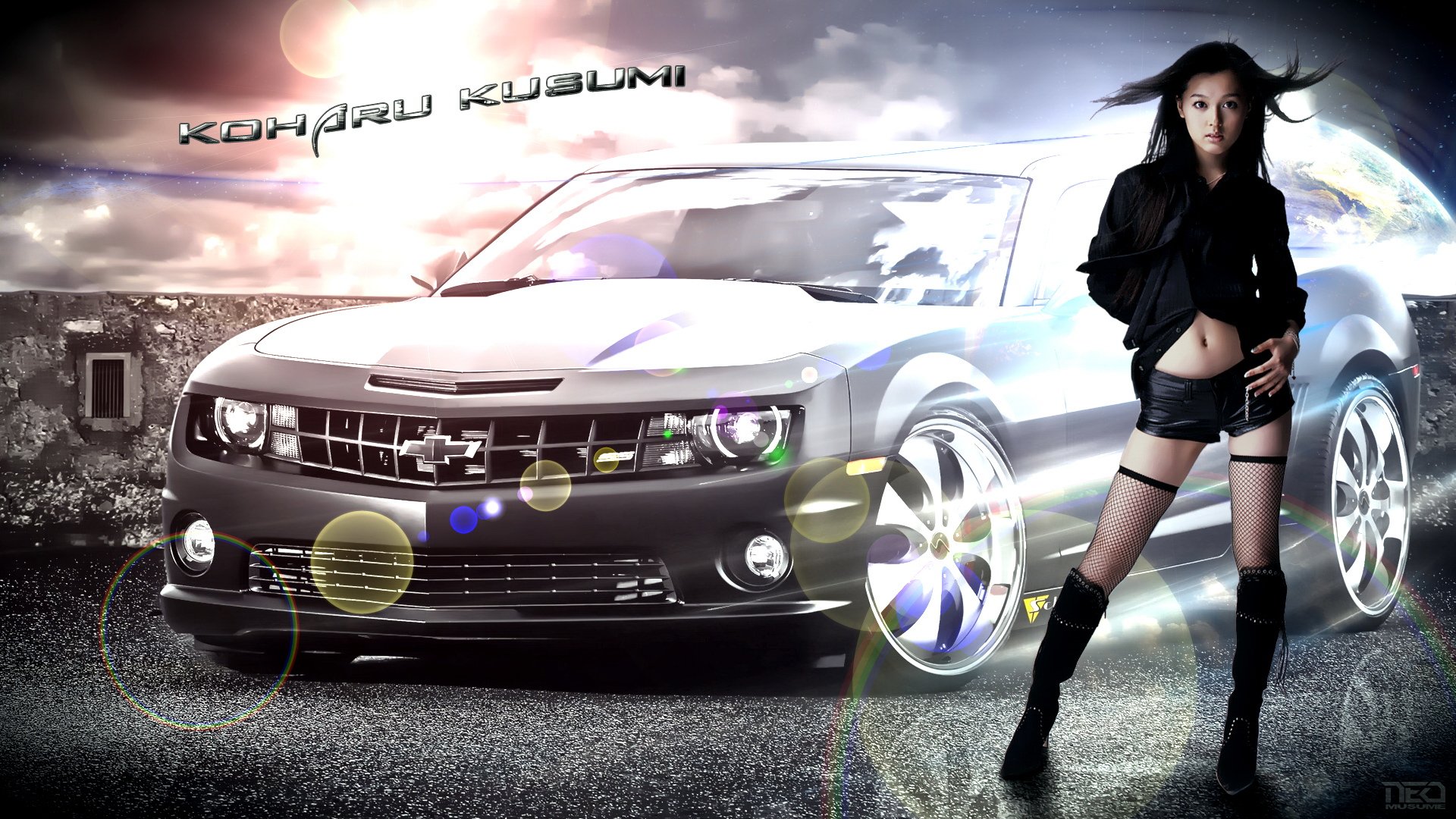 汽车,超跑,雪佛兰,科迈罗,儿童桌面专用