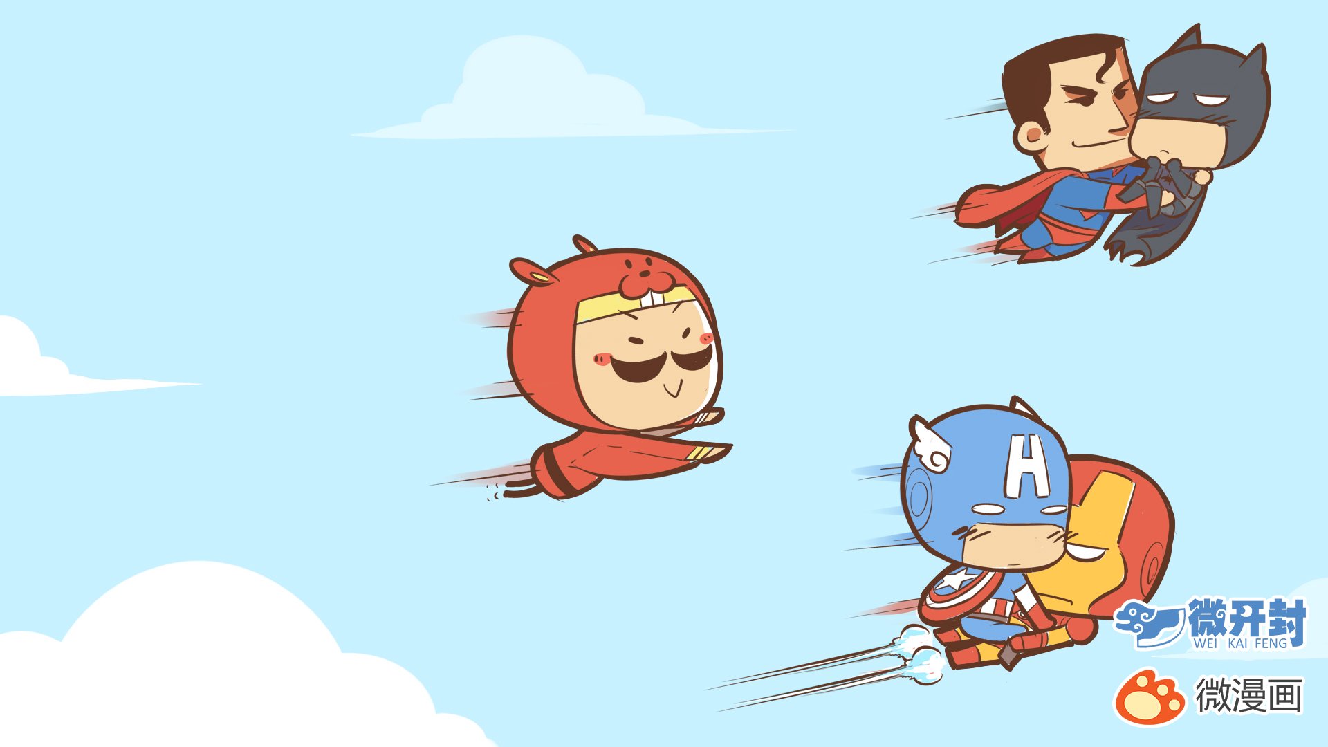 动漫,微漫画,微开封,@microkaifeng-微开封,@微漫画,儿童桌面专用
