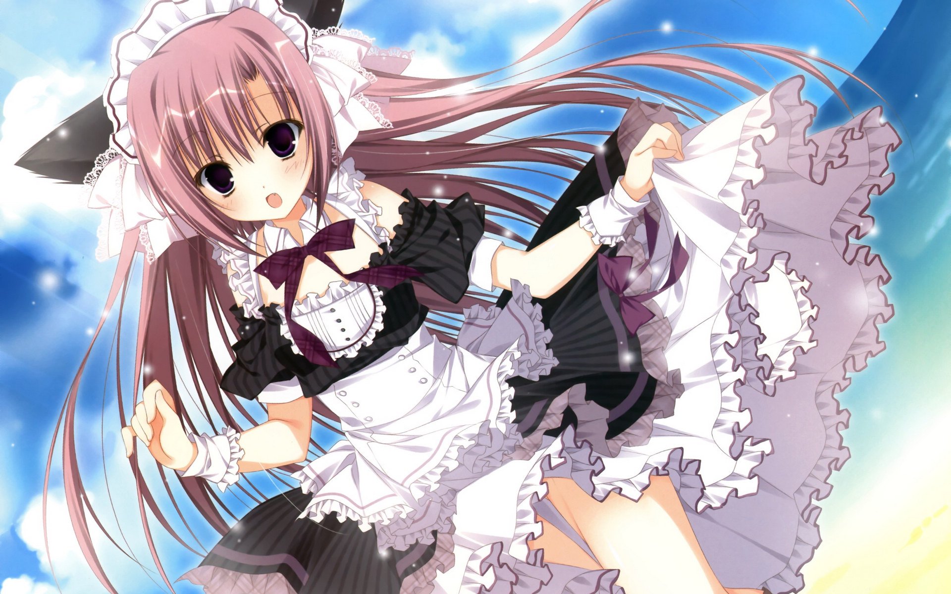 动漫,向日葵教会和漫长的暑假,萝莉,少女,卡通,儿童桌面专用