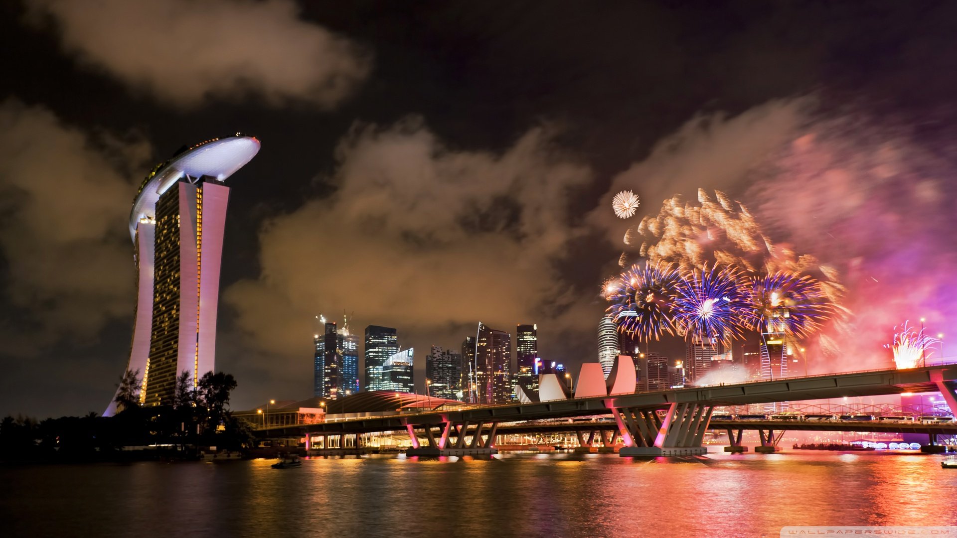 风景,城市夜景,儿童桌面专用