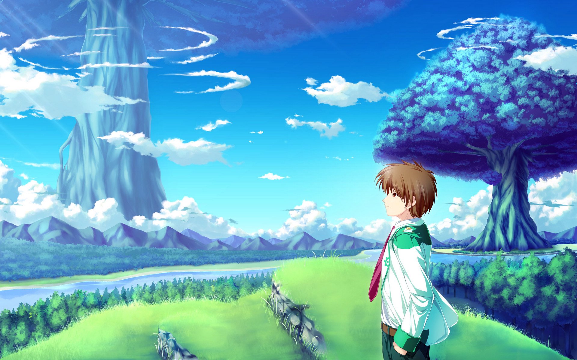 动漫,世界之树,萝莉,少女,萌妹子,儿童桌面专用