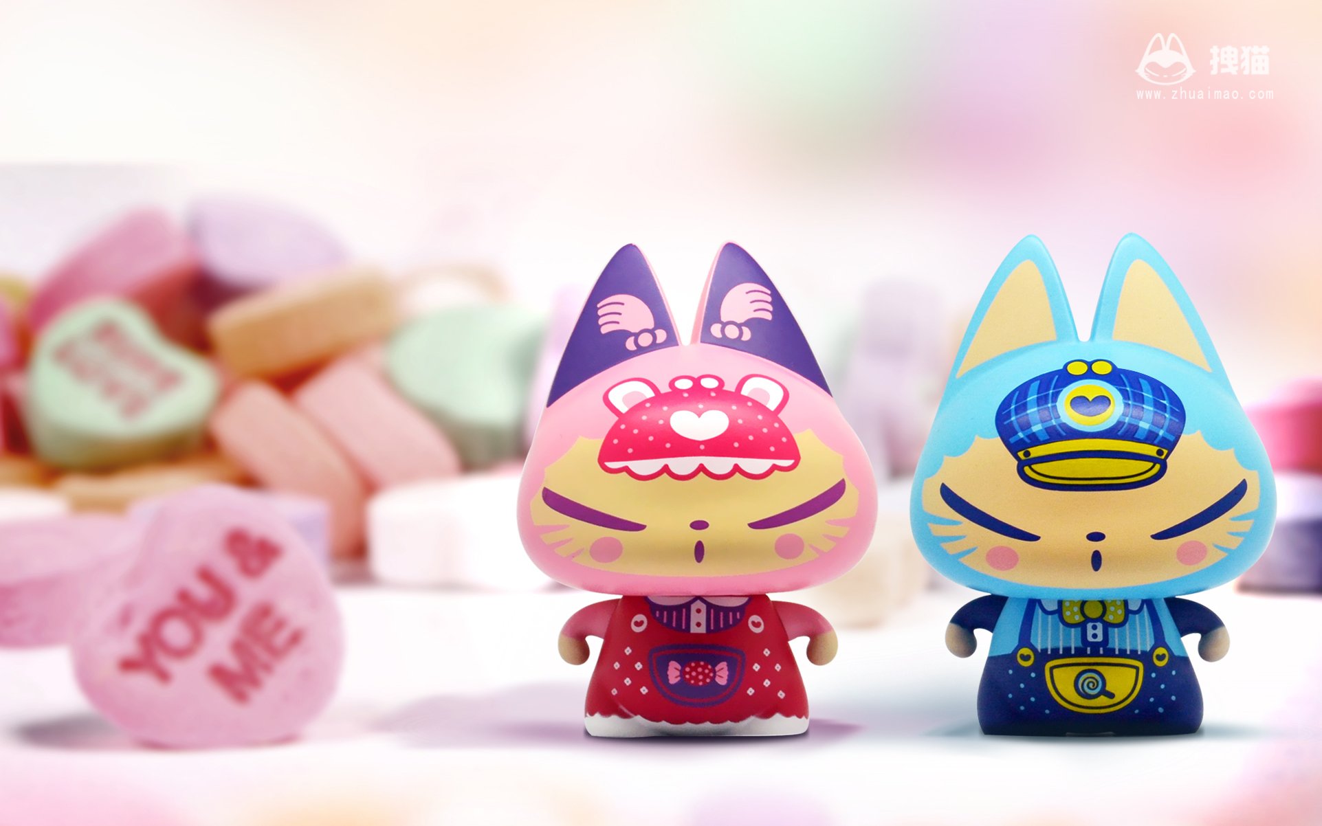 动漫,卡通,拽猫,七夕,儿童桌面专用