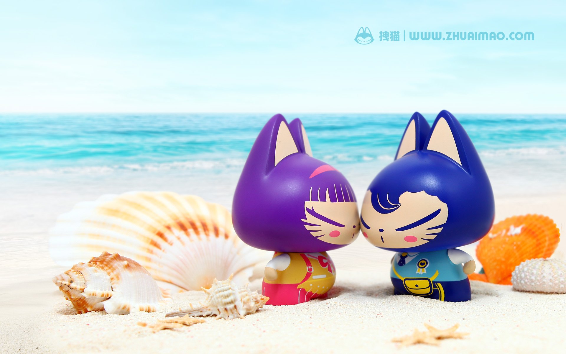 动漫,卡通,拽猫,七夕,儿童桌面专用