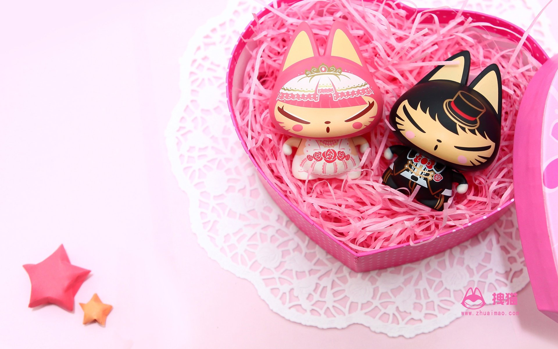 动漫,卡通,拽猫,七夕,儿童桌面专用