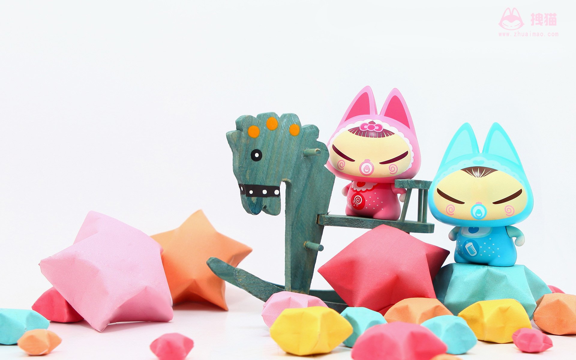 动漫,卡通,拽猫,七夕,儿童桌面专用