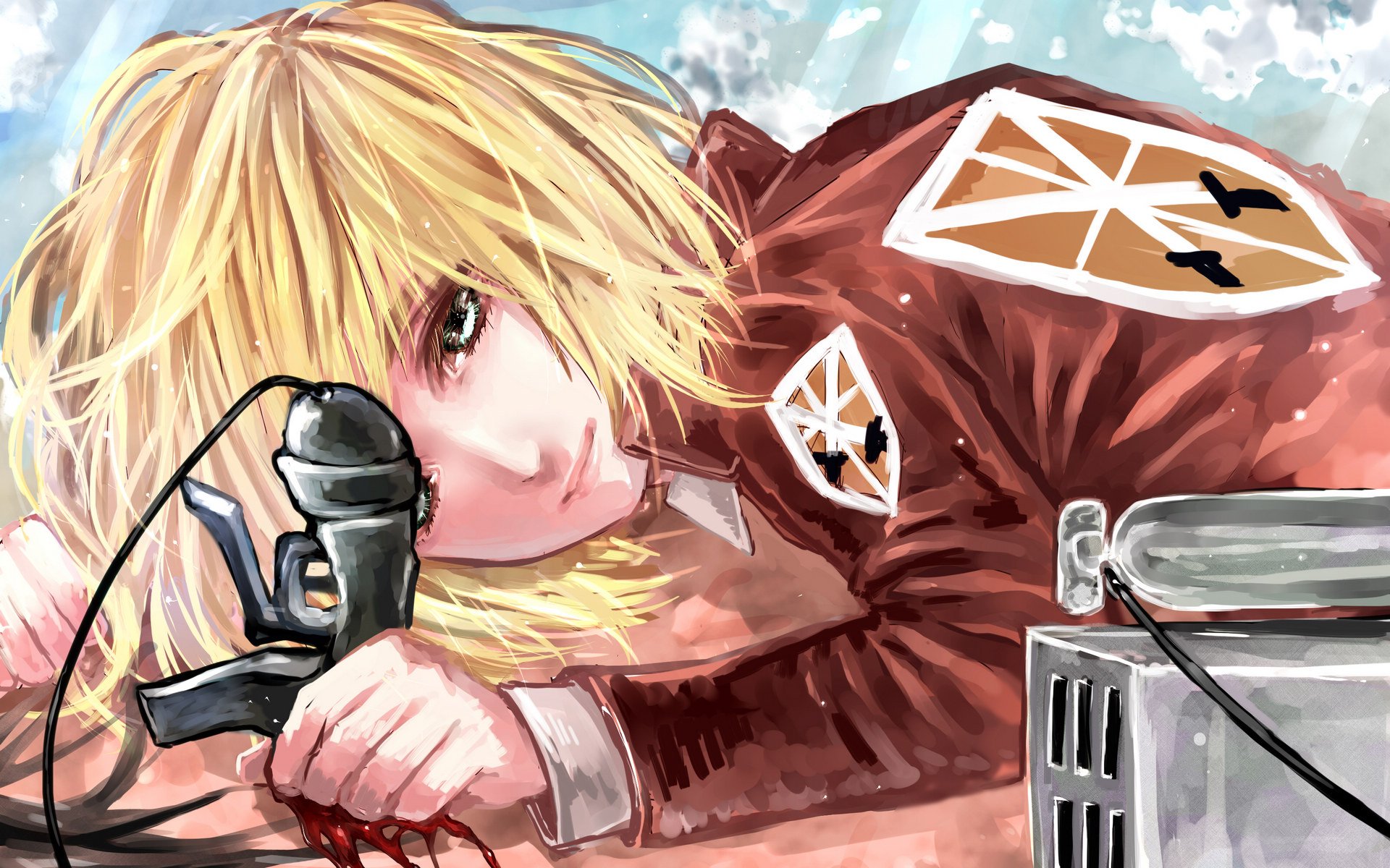 动漫,进击巨人,儿童桌面专用