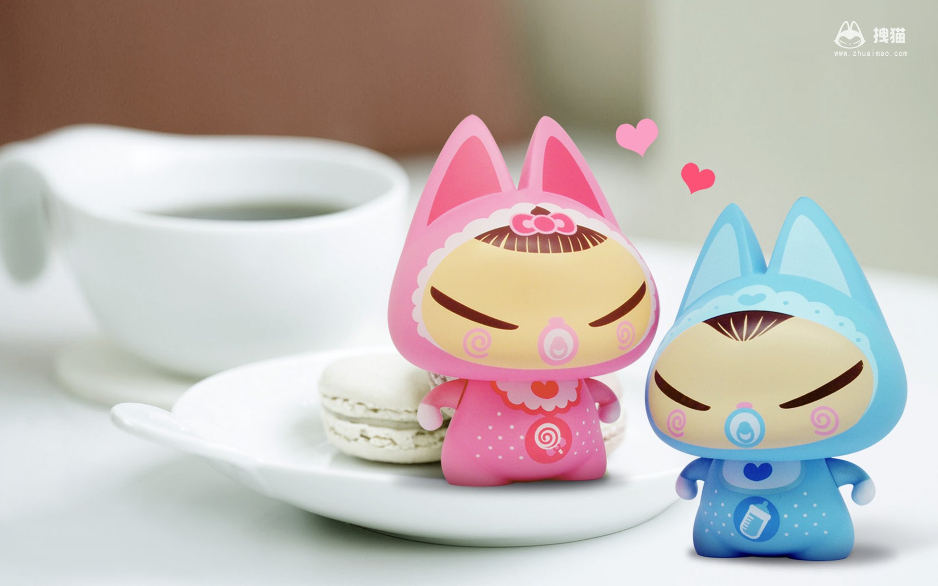 动漫,卡通,拽猫,七夕,儿童桌面专用