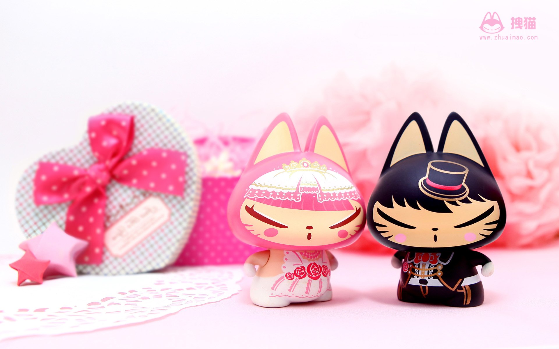 动漫,卡通,拽猫,七夕,儿童桌面专用