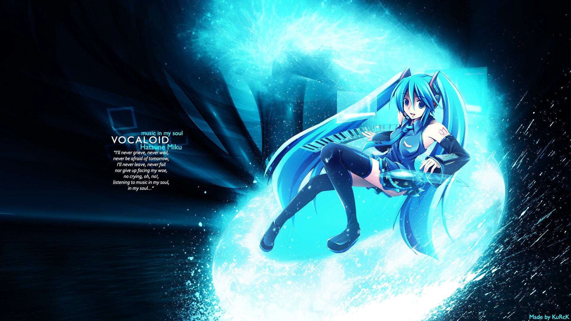 动漫,初音,少女,儿童桌面专用