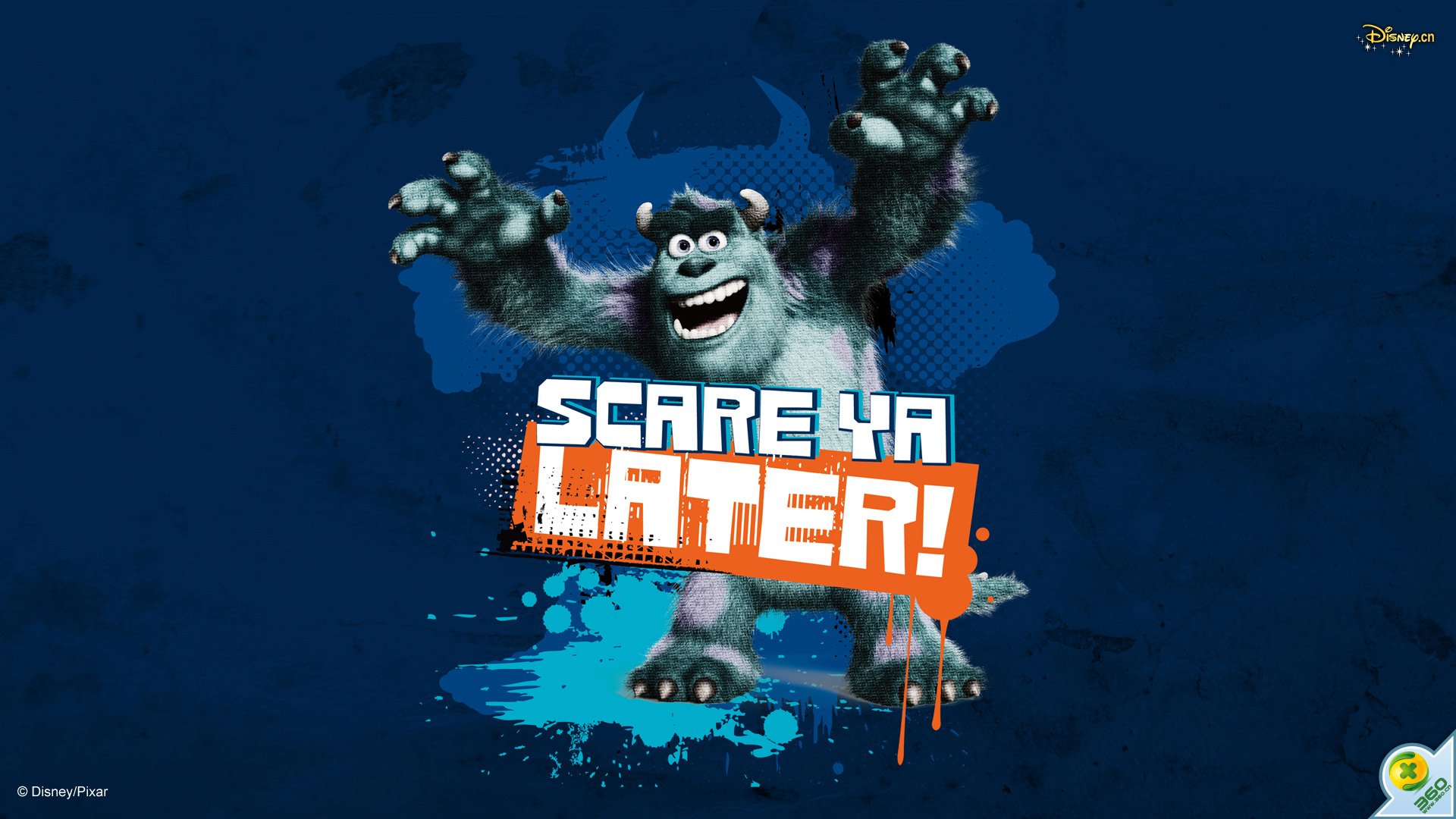 动漫,怪物大学2,迪士尼,皮克斯,独家首发,儿童桌面专用