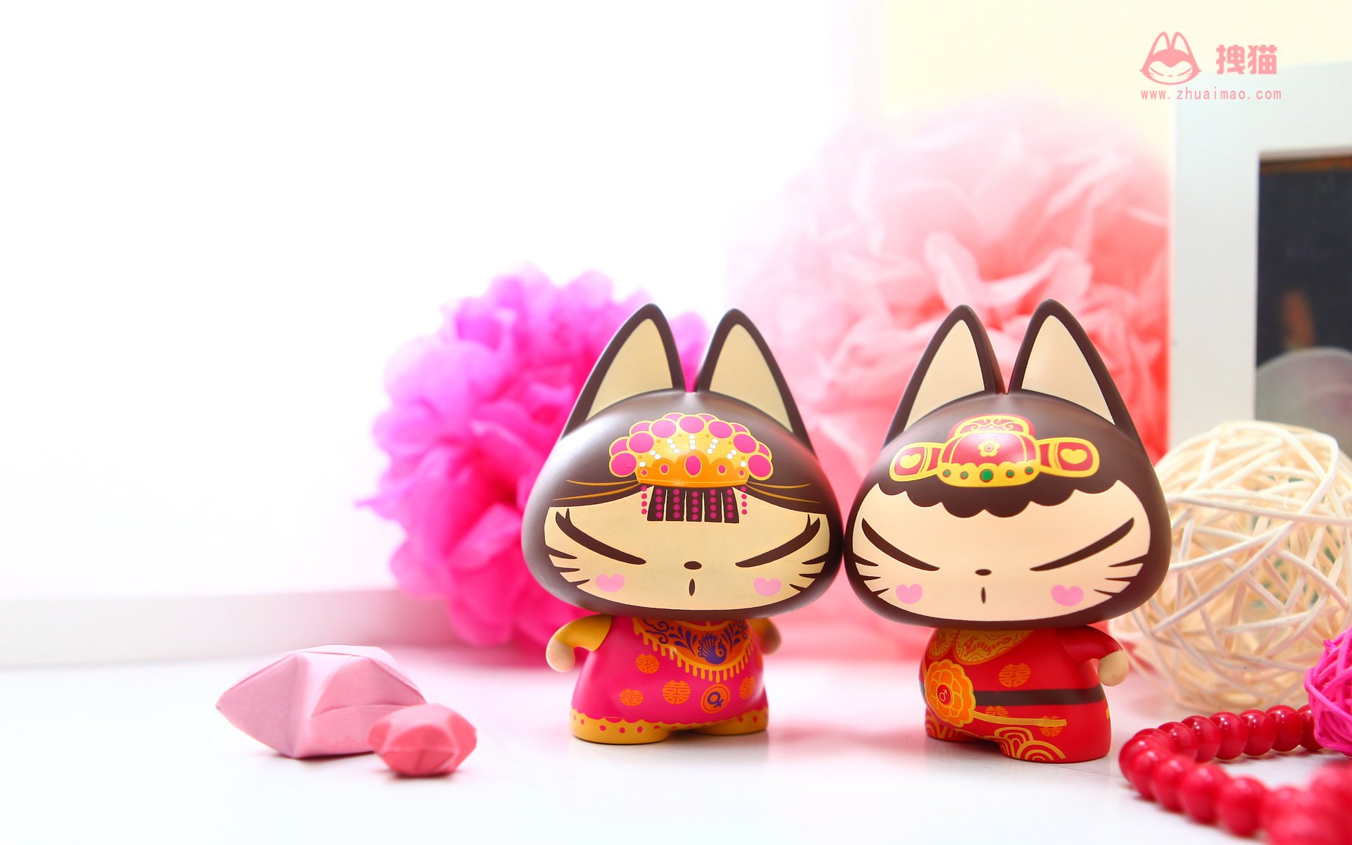 动漫,卡通,拽猫,七夕,儿童桌面专用