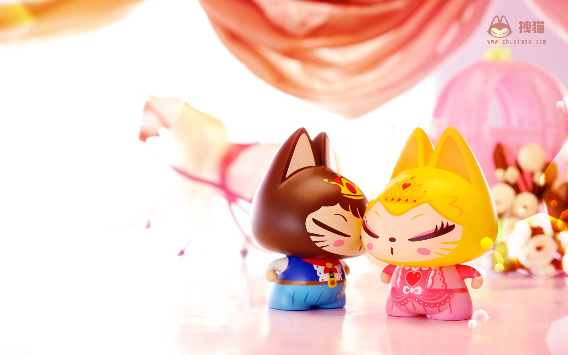 动漫,卡通,拽猫,七夕,儿童桌面专用