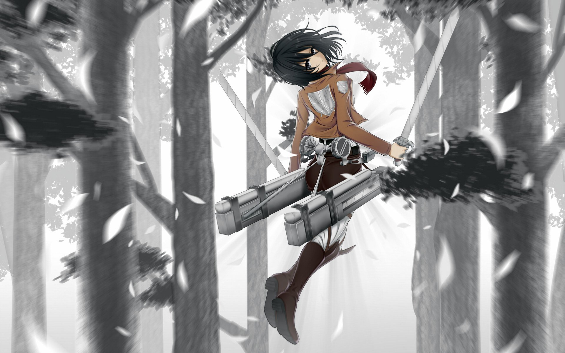 动漫,进击巨人,儿童桌面专用