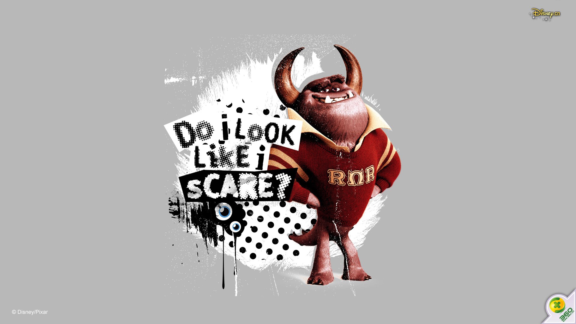 动漫,怪物大学,迪士尼,皮克斯,独家首发,怪兽大学,儿童桌面专用