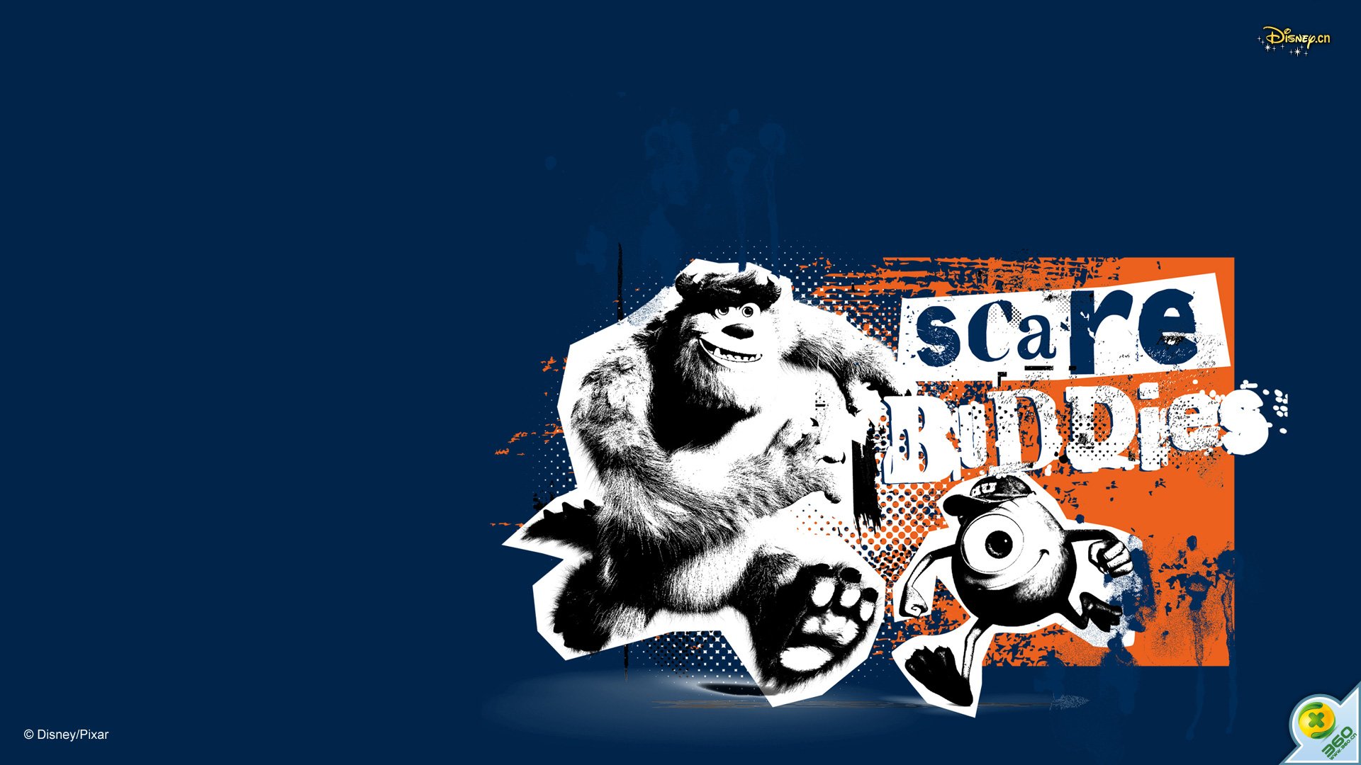 动漫,怪物大学,迪士尼,皮克斯,独家首发,怪兽大学,儿童桌面专用