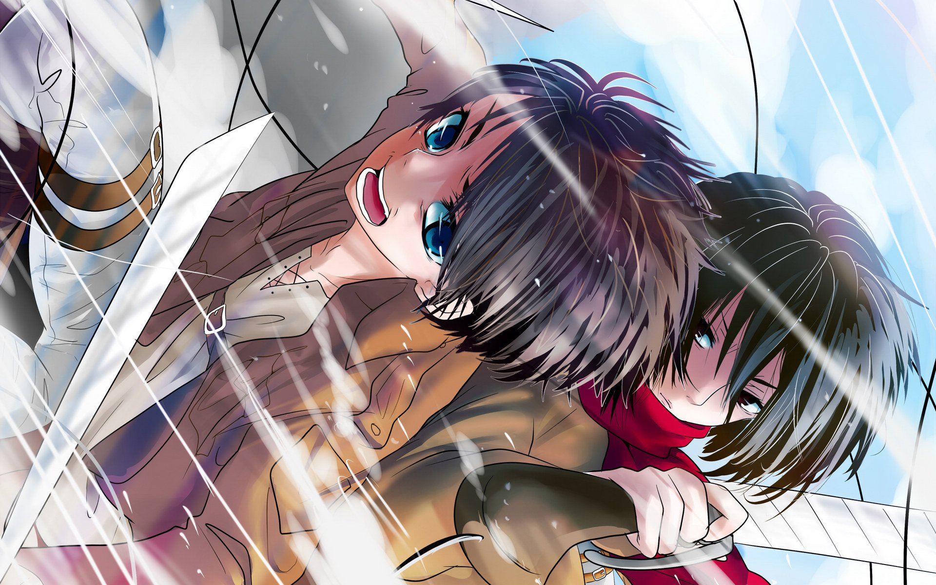 动漫,进击巨人,儿童桌面专用