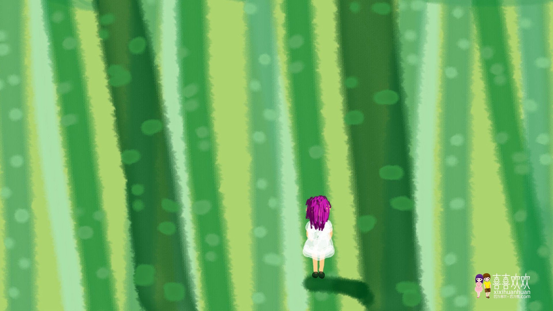 动漫,画儿晴天,儿童桌面专用