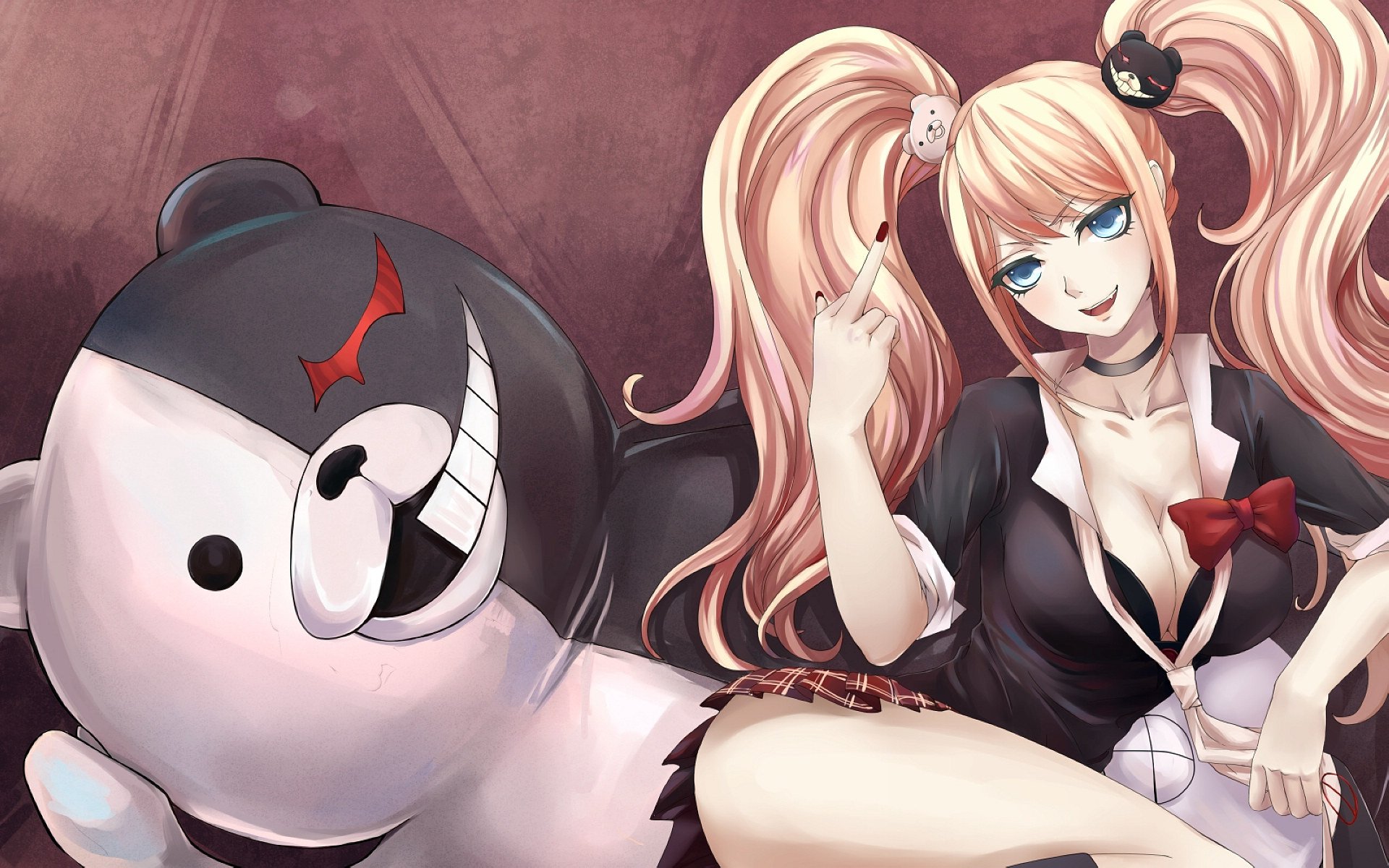 动漫,江之岛盾子,少女,萝莉