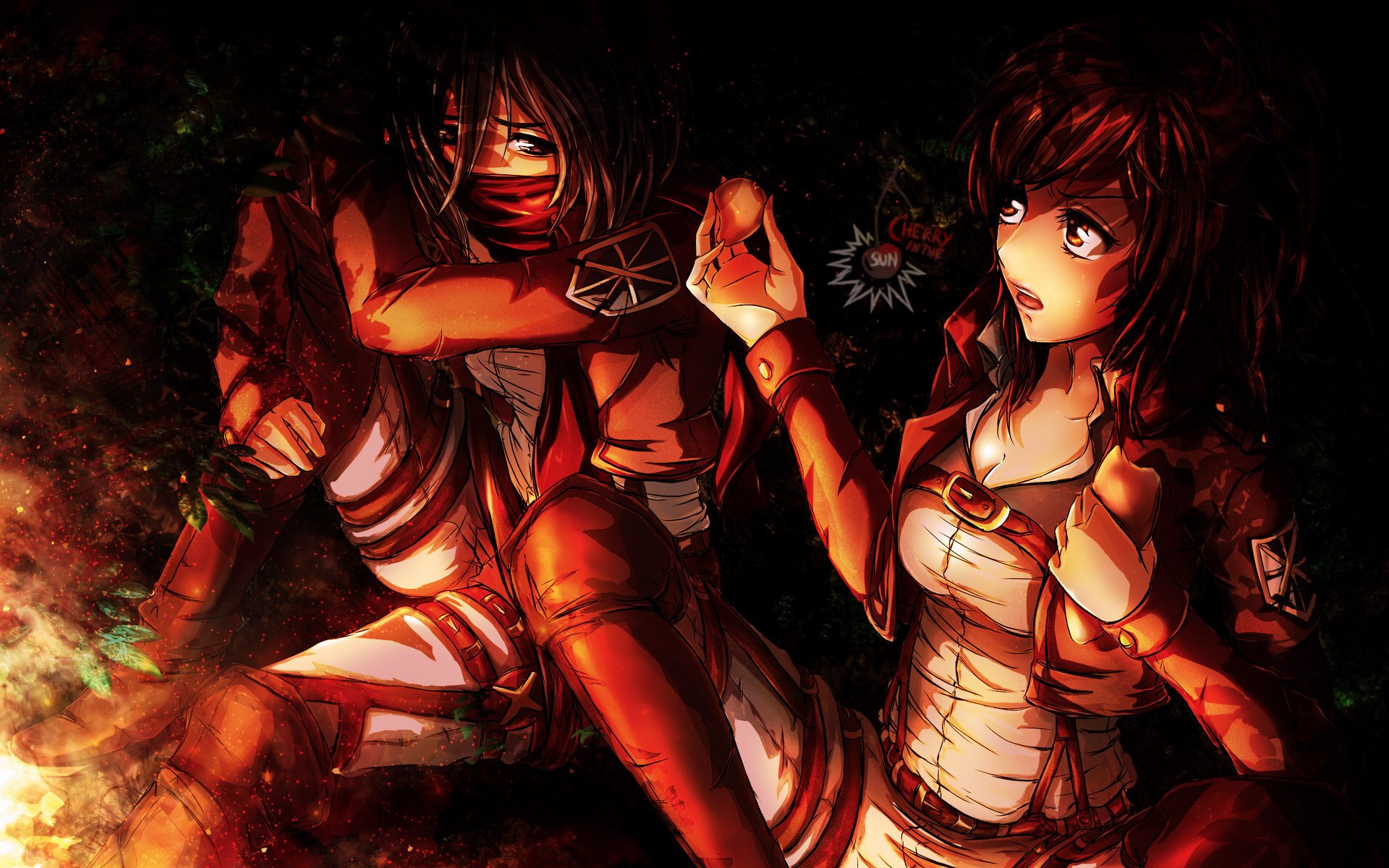 动漫,进击巨人,儿童桌面专用