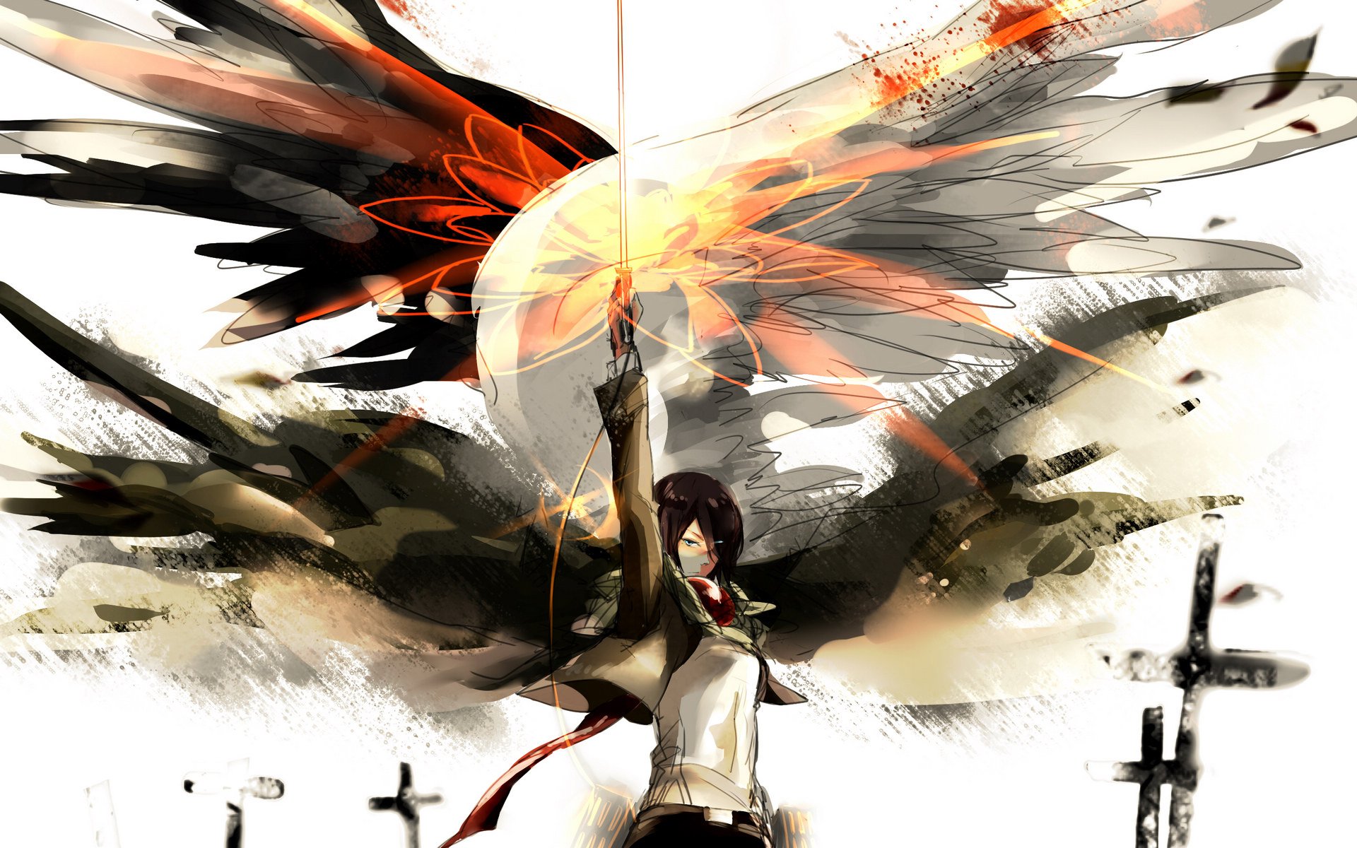 动漫,进击巨人,儿童桌面专用