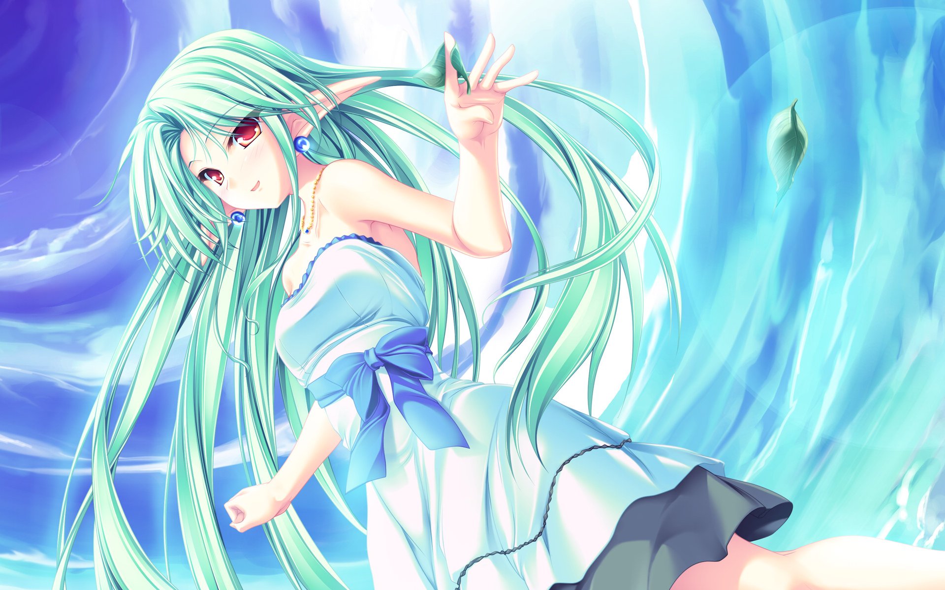 动漫,世界之树,少女,萝莉,手绘,儿童桌面专用