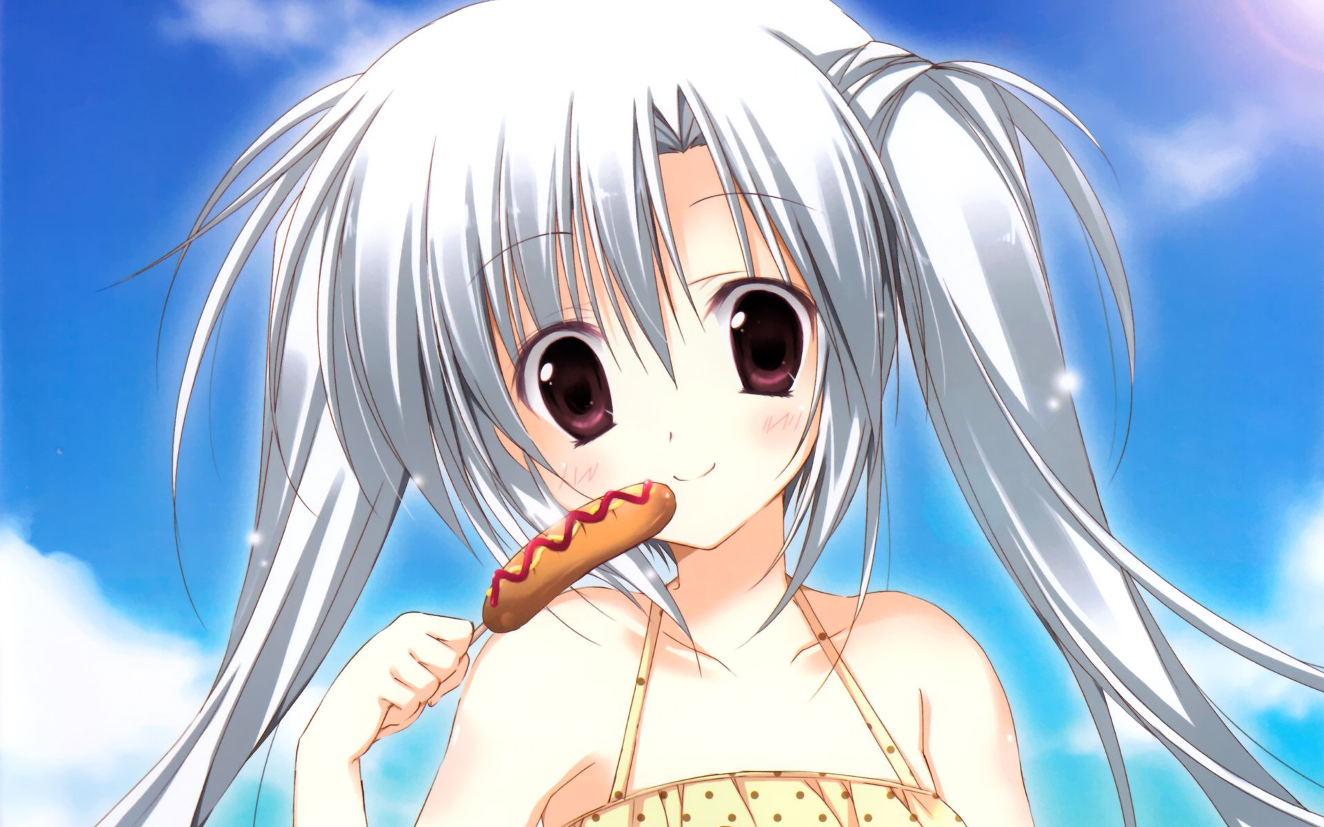 动漫,月神来我家