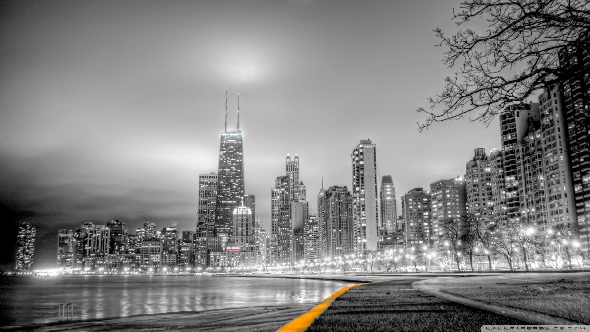 风景,城市夜景,儿童桌面专用