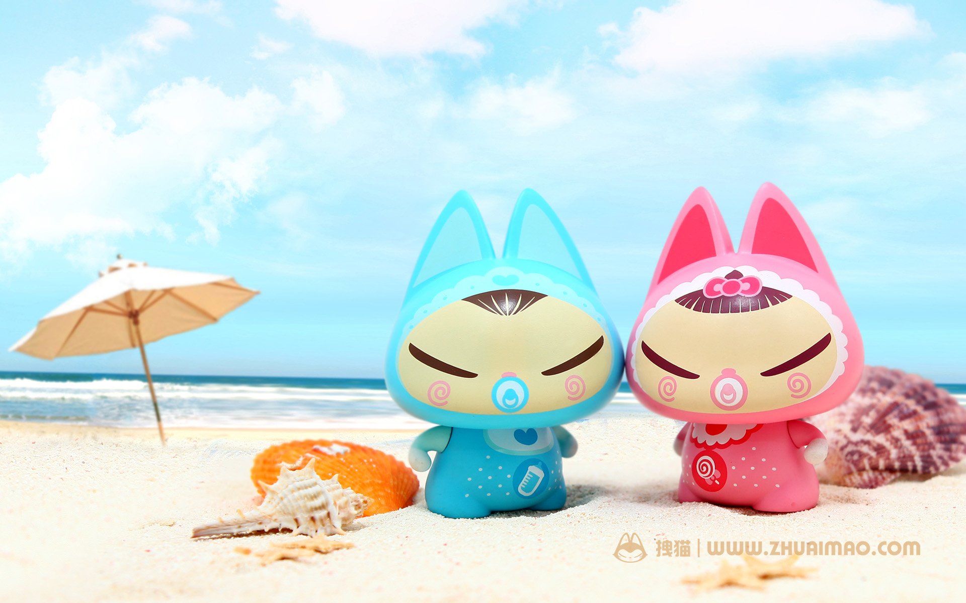 动漫,卡通,拽猫,七夕,儿童桌面专用