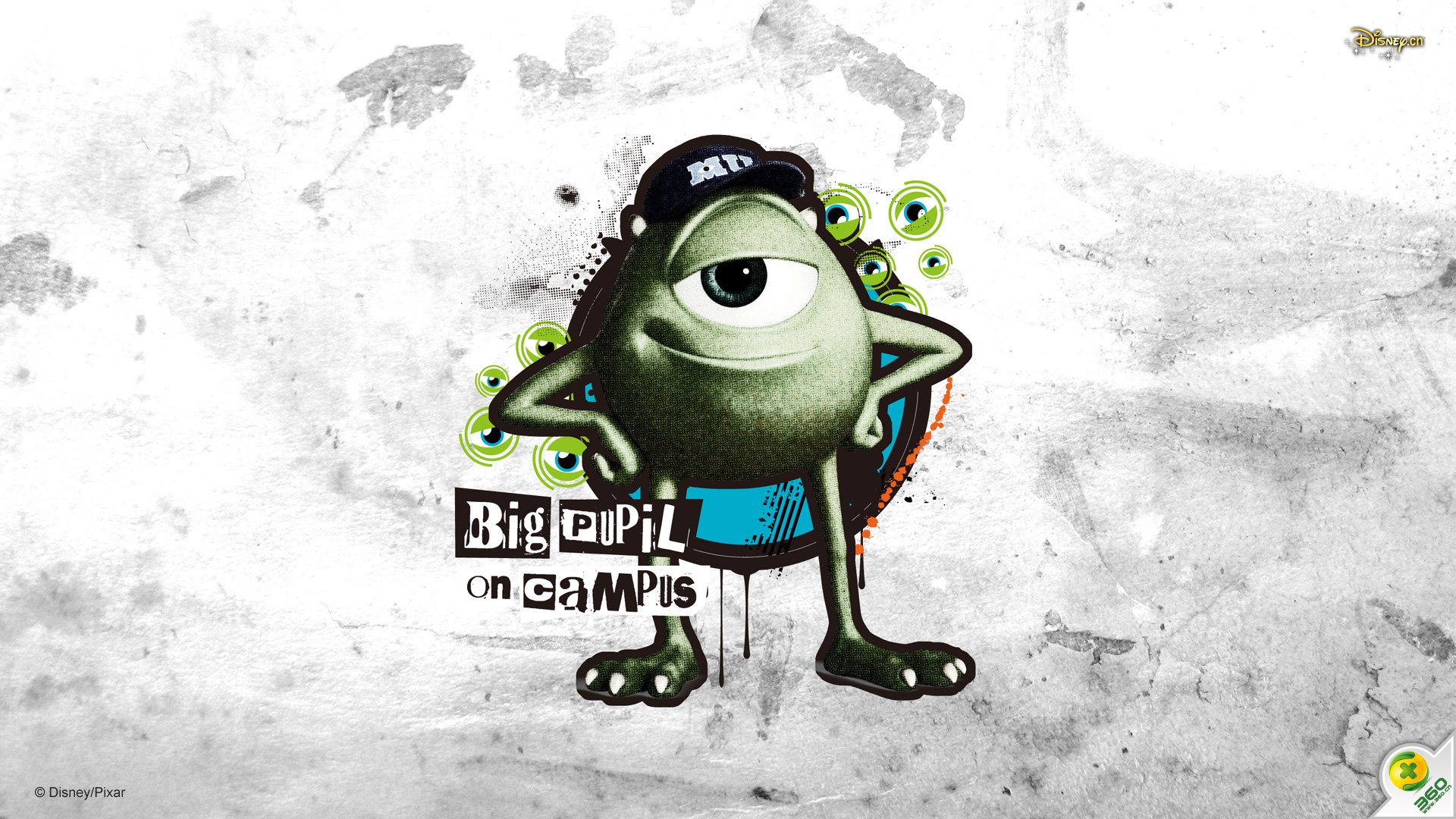 动漫,怪兽大学,迪士尼,皮克斯,独家首发,儿童桌面专用