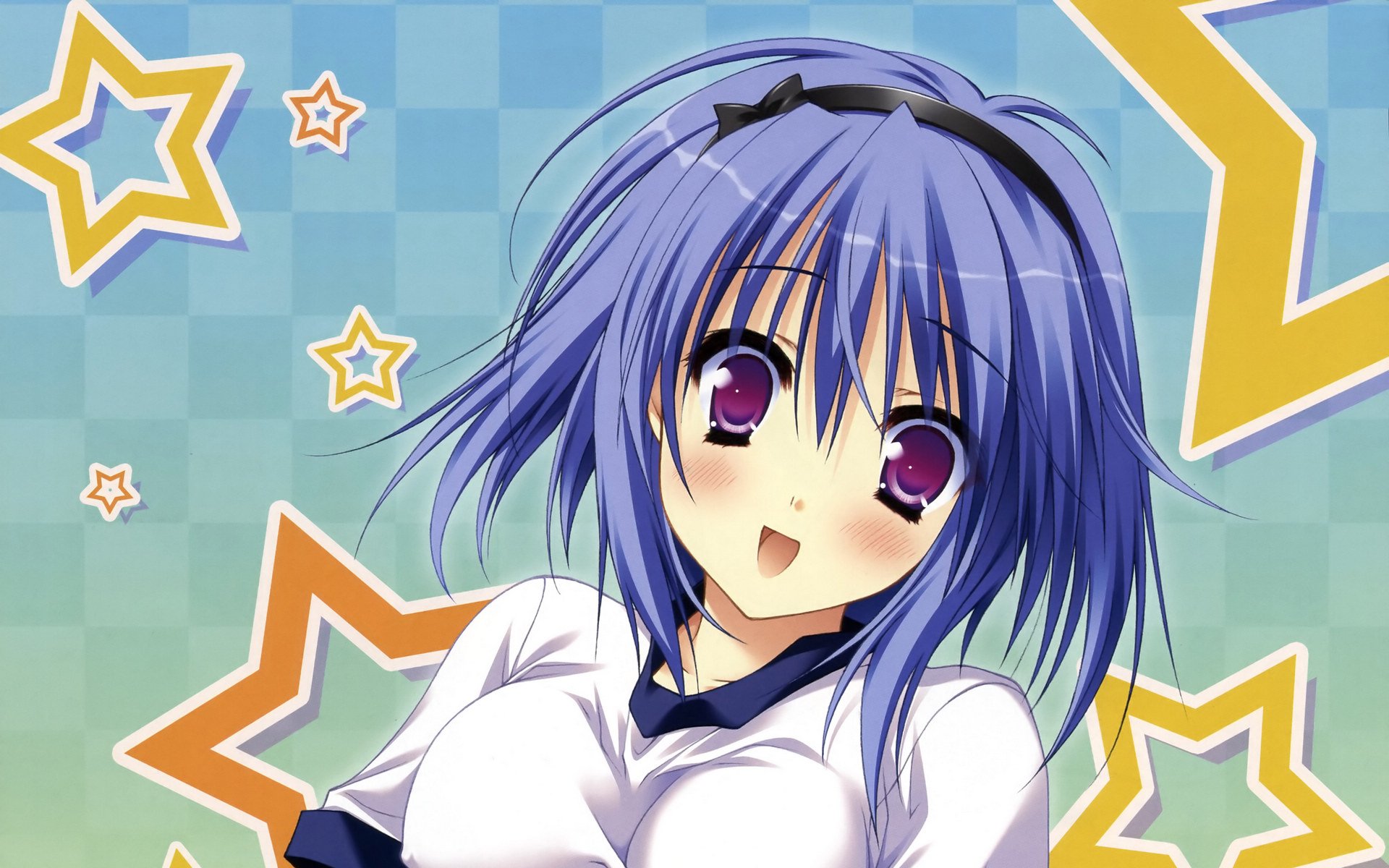 动漫,Hello-good-bye,少女,手绘,卡通,萝莉,儿童桌面专用