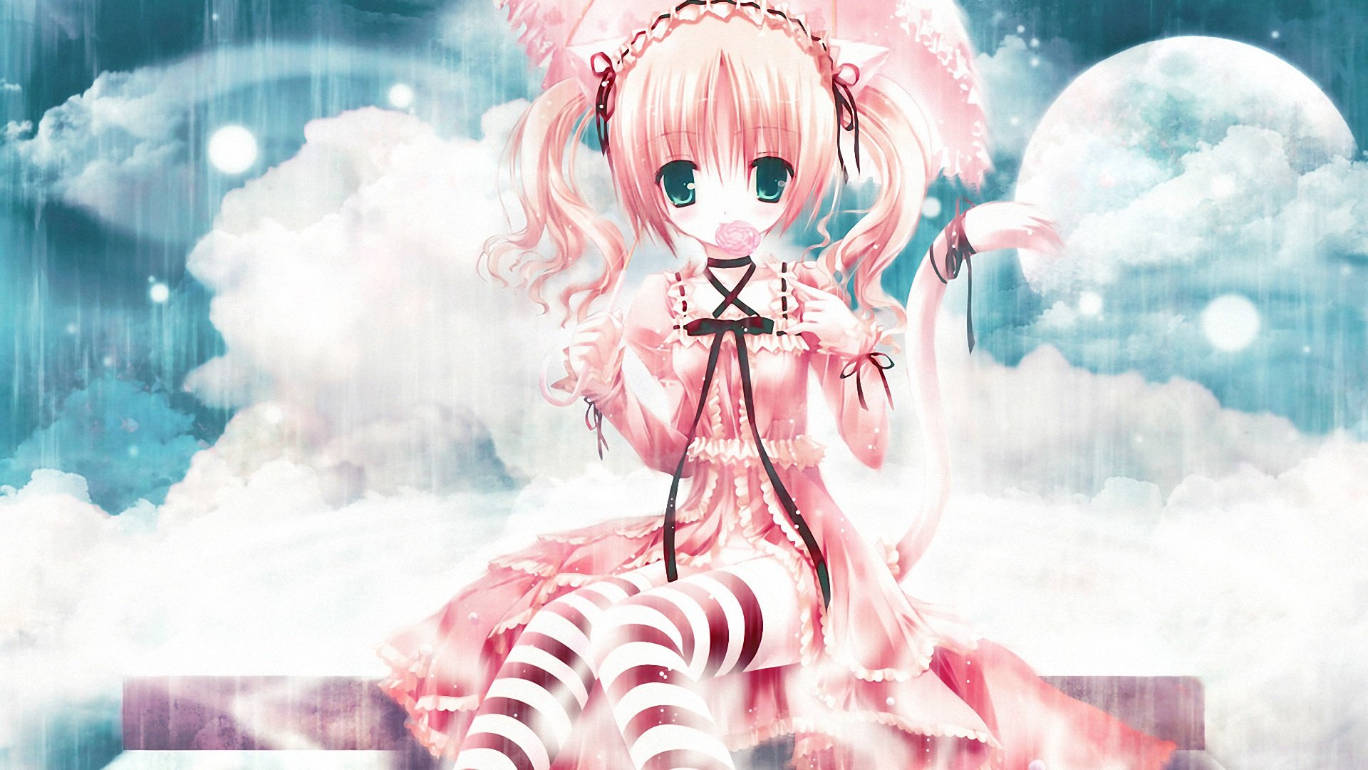 动漫,萝莉,少女,手绘,卡通,儿童桌面专用