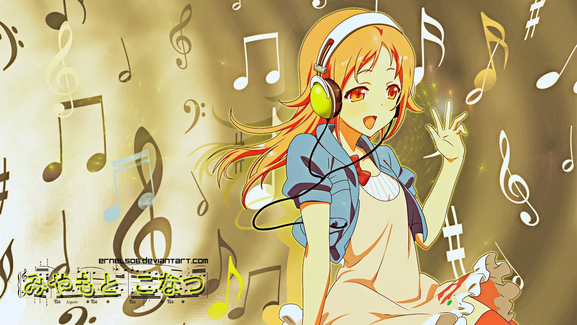 动漫,萌妹子,少女,手绘,儿童桌面专用