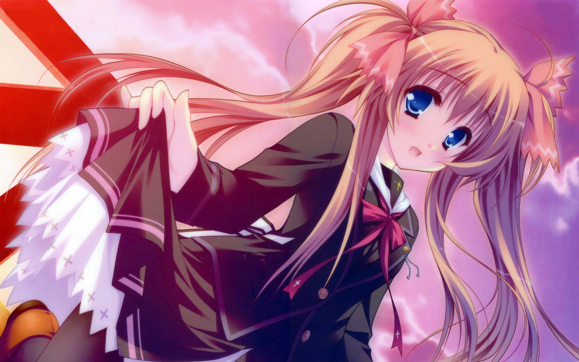 动漫,Hello-good-bye,少女,手绘,卡通,萝莉