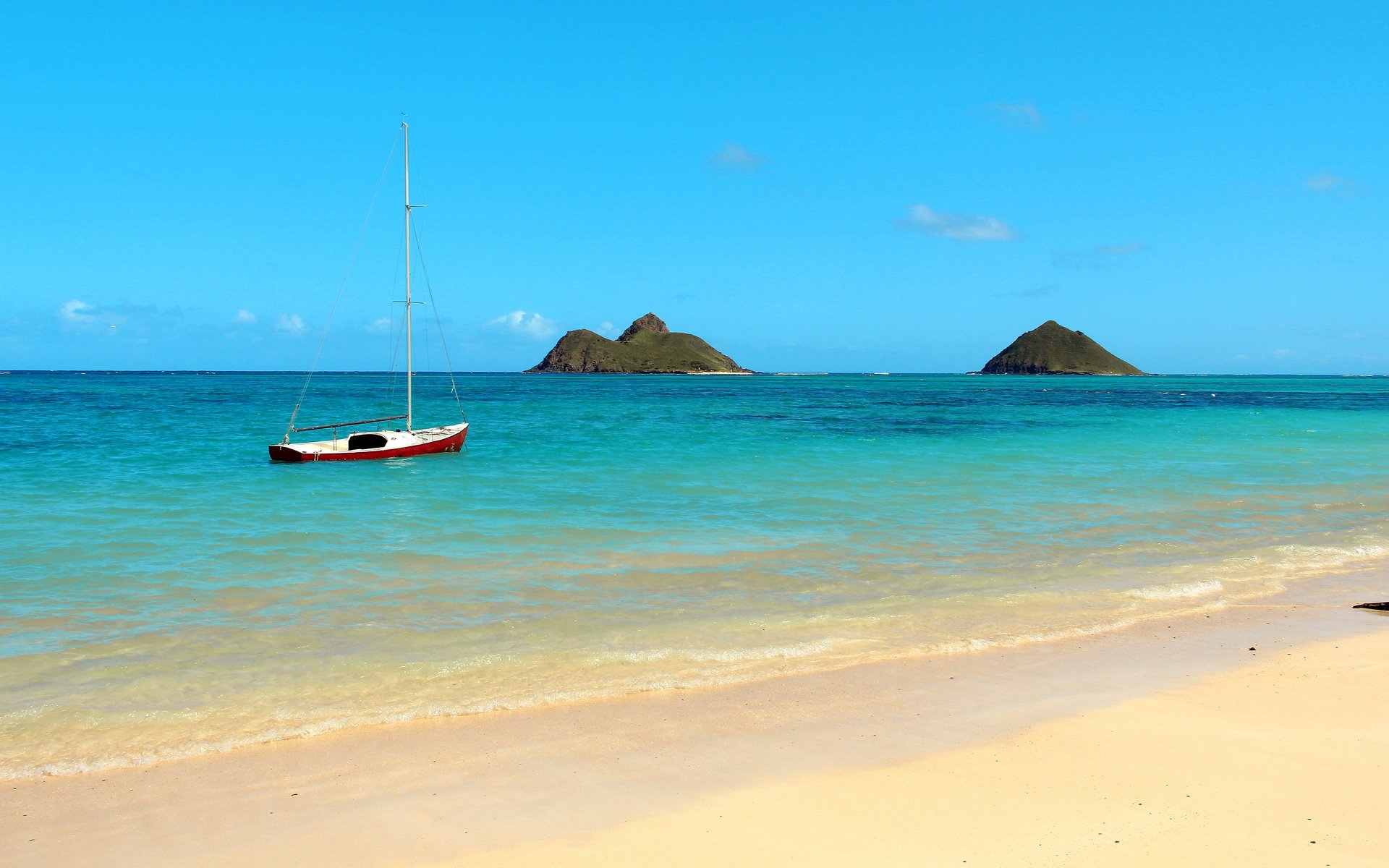 风景,旅游胜地,海滩,海边,儿童桌面专用