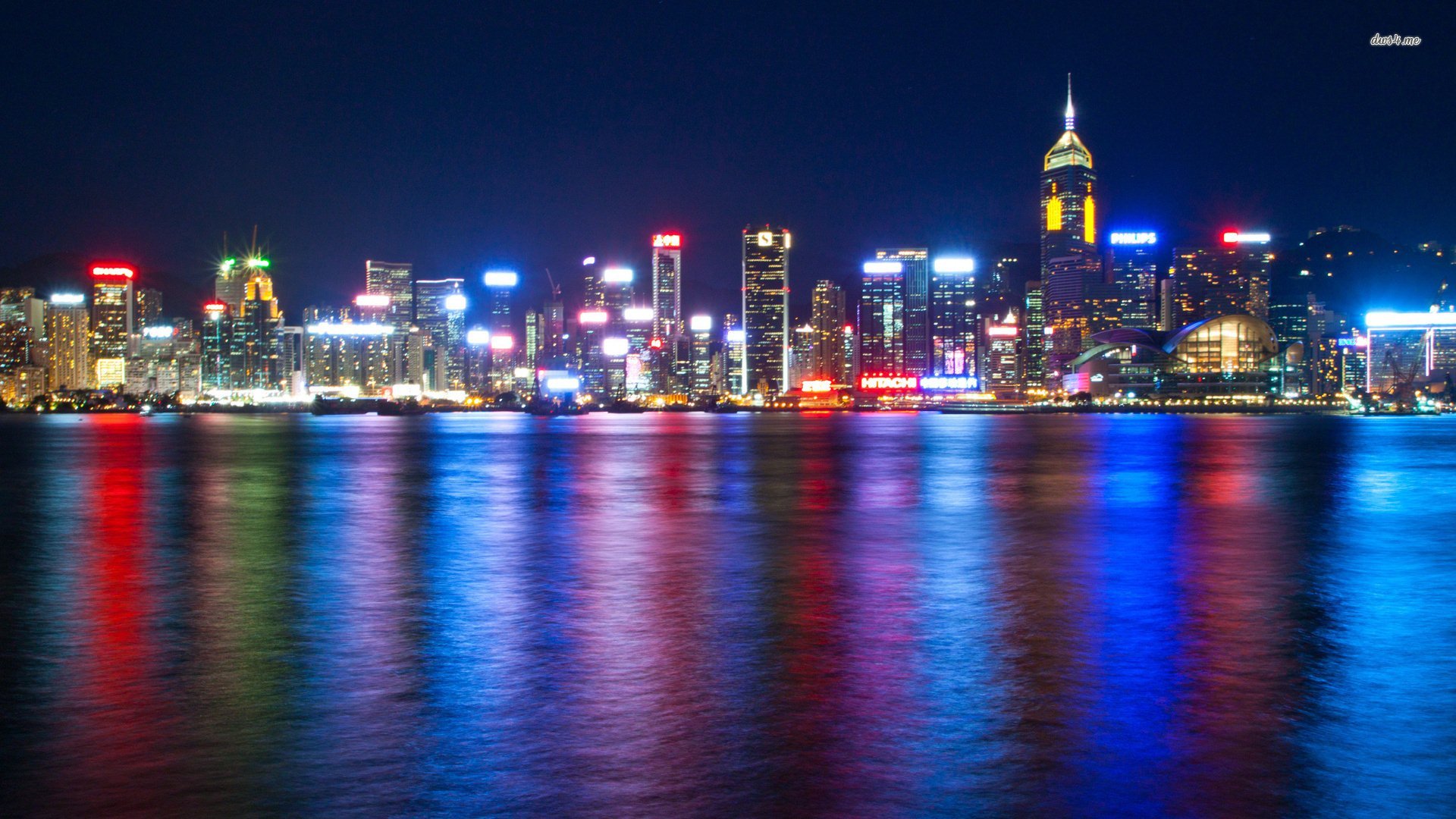 风景,城市夜景,桥,儿童桌面专用