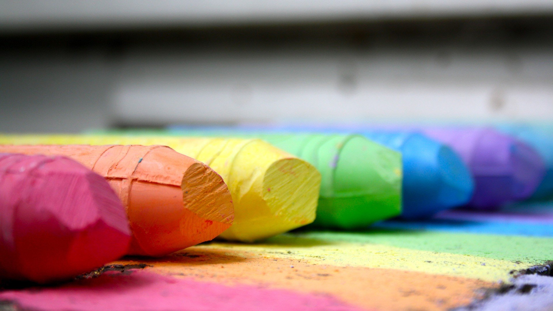 小清新,粉笔,静物写真,儿童桌面专用