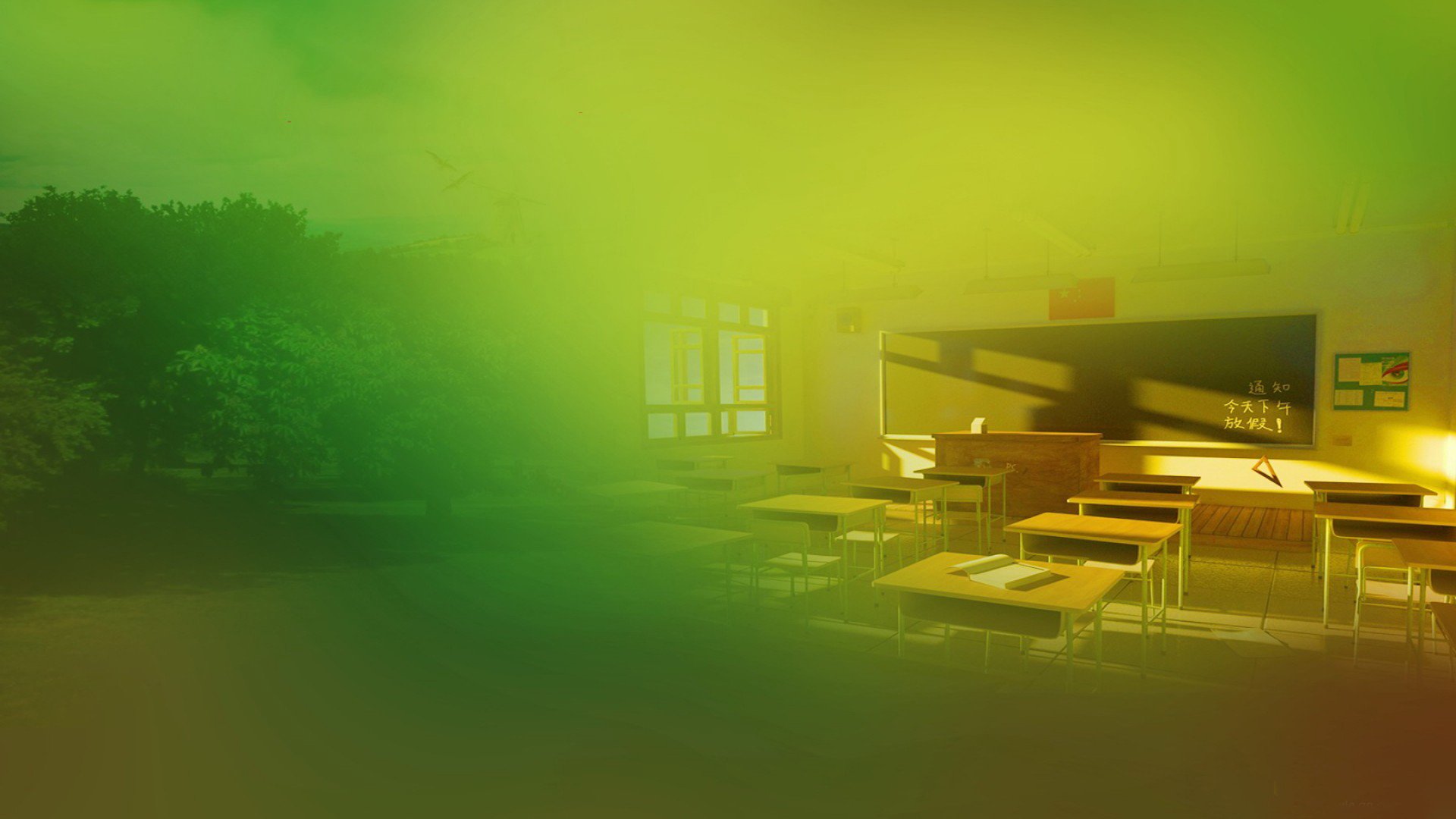 小清新,温馨一刻,儿童桌面专用