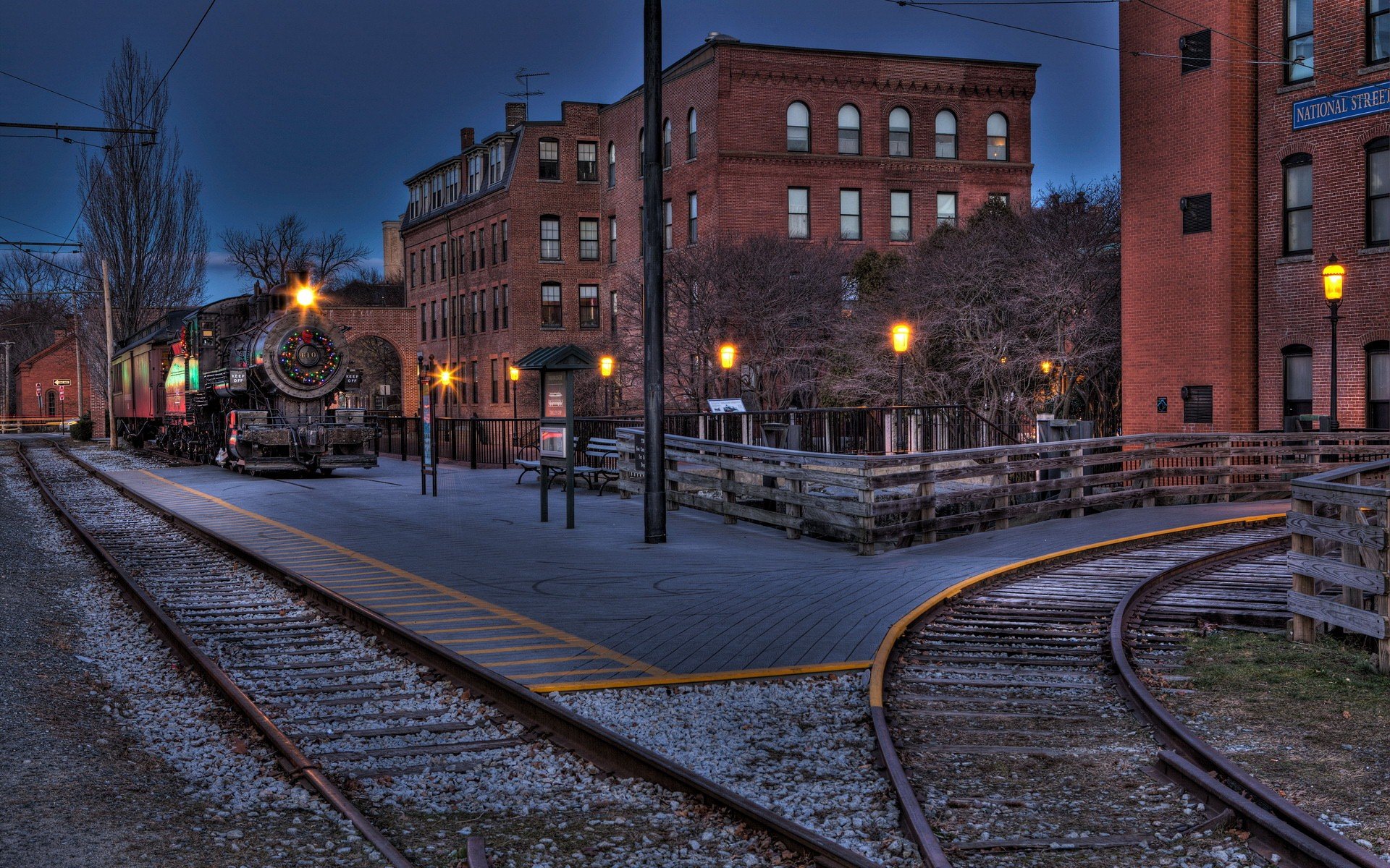 风景,城市夜景,儿童桌面专用