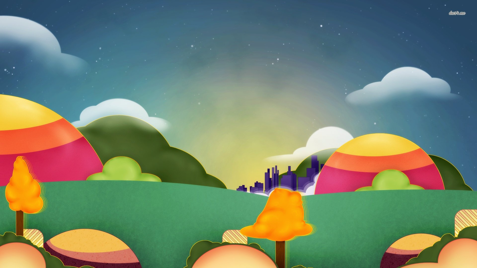 创意,简约,炫彩,儿童桌面专用