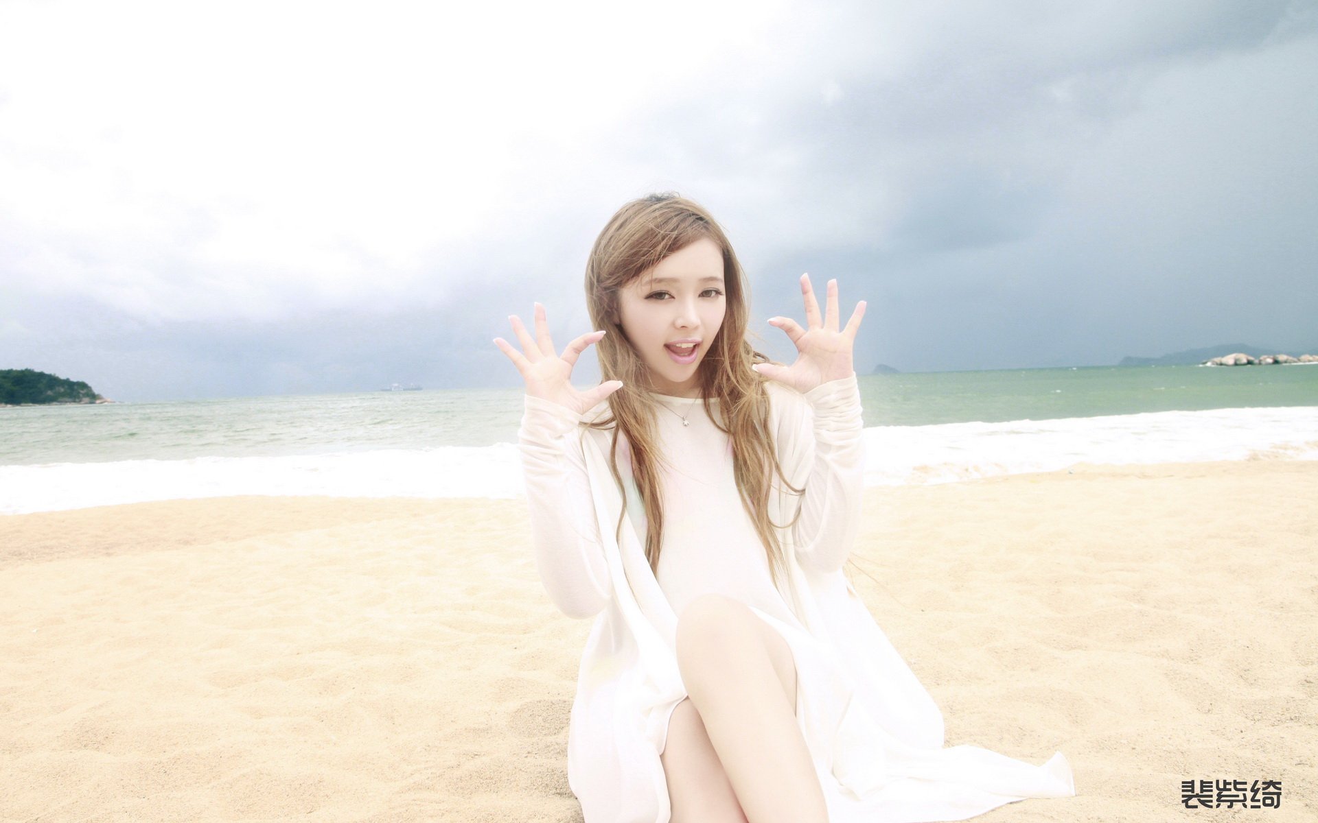 美女,萌妹子,长发,清纯,裴紫琦