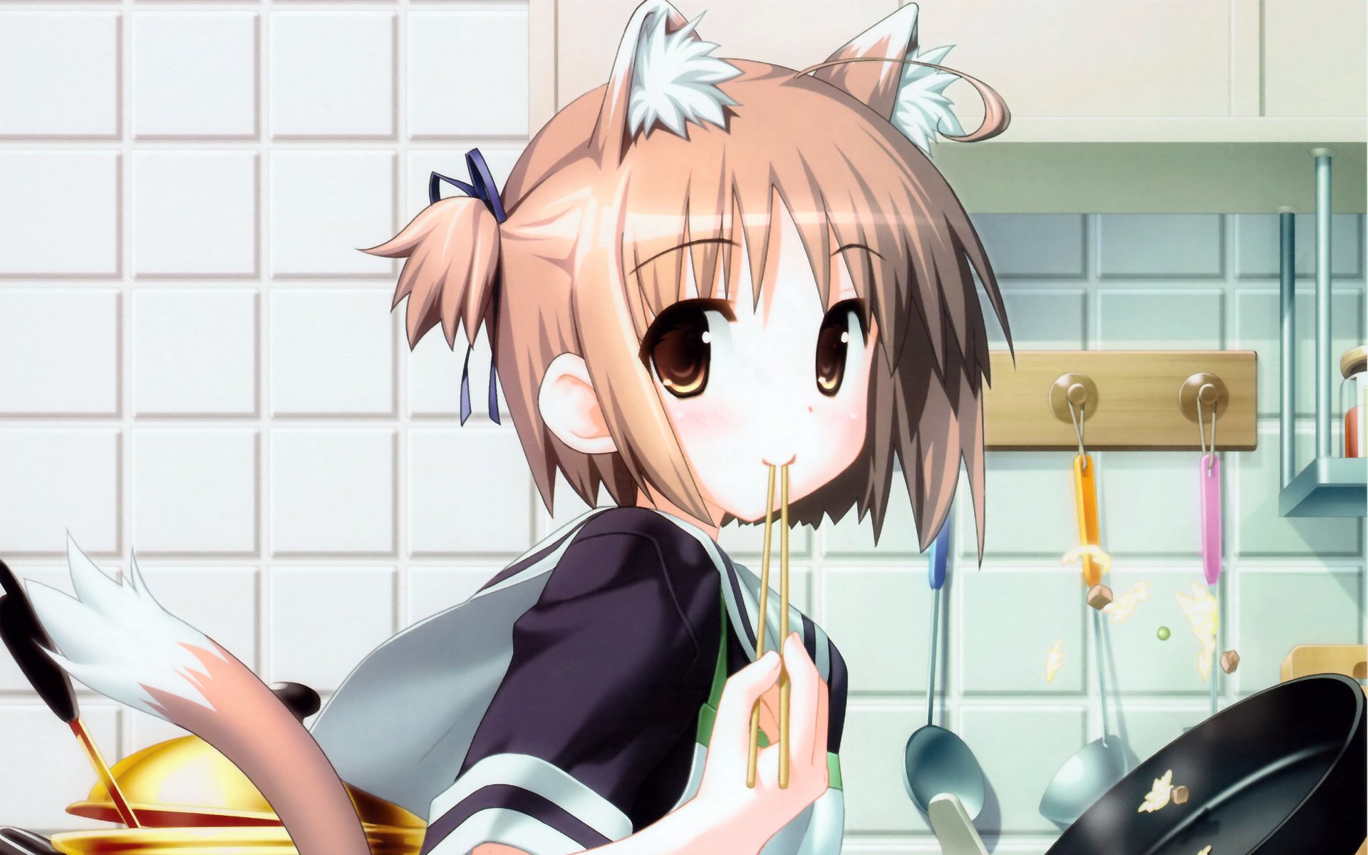 动漫,四叶,少女,萝莉,手绘,漫画,日本,日系,萌妹子,软妹子,儿童桌面专用