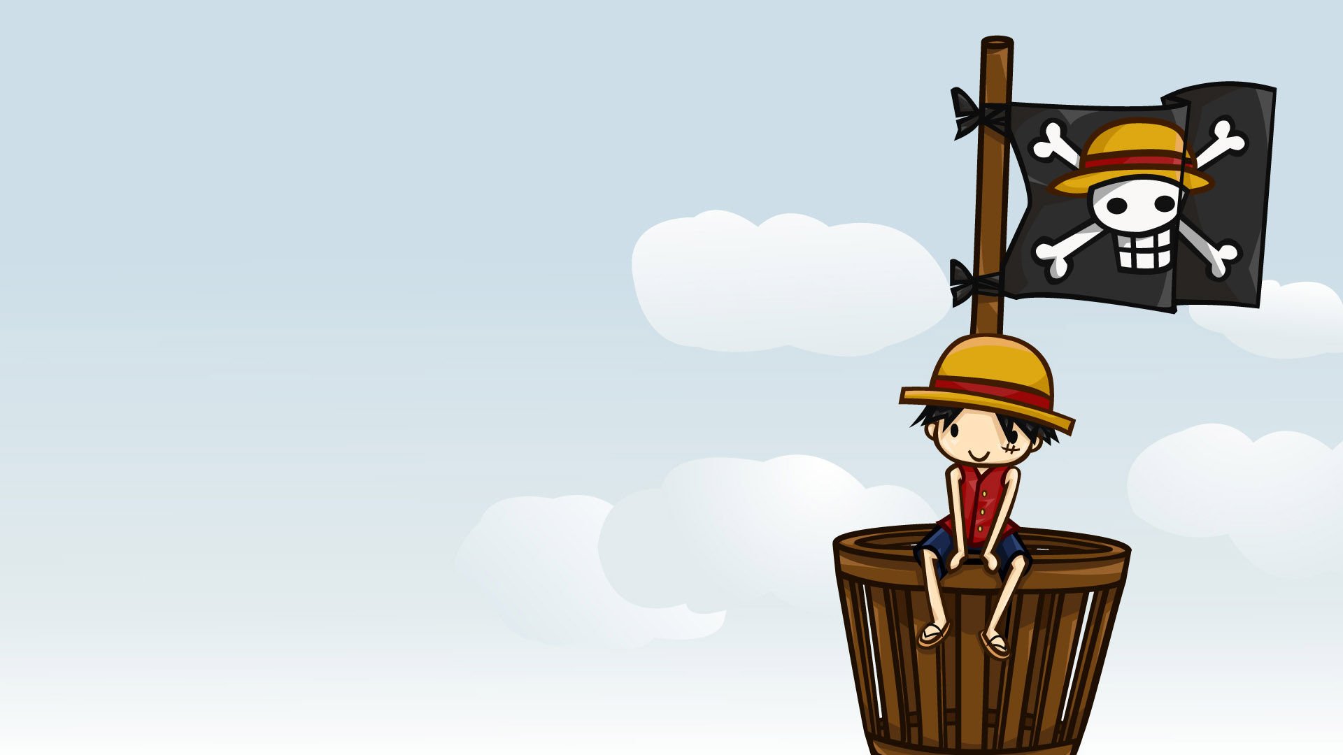 动漫,海贼王,路飞,儿童桌面专用