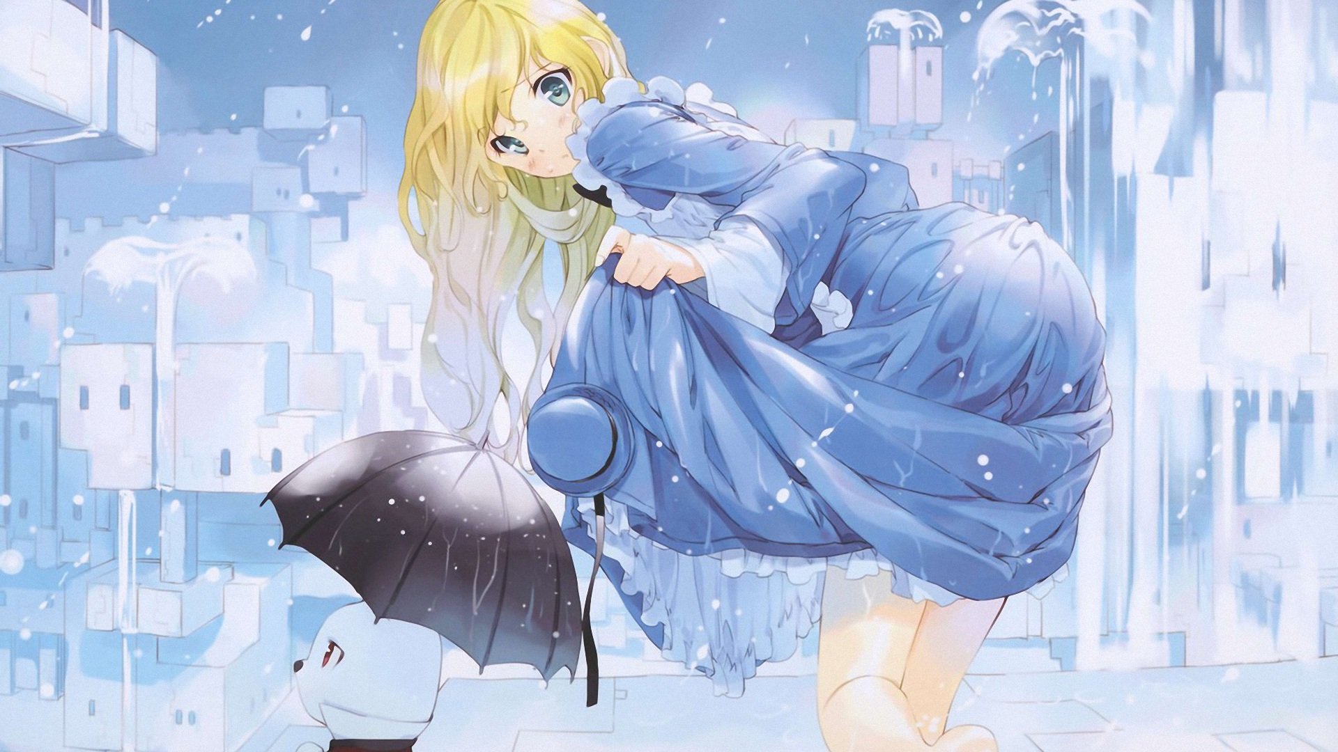 动漫,少女,手绘,萝莉,卡通,儿童桌面专用