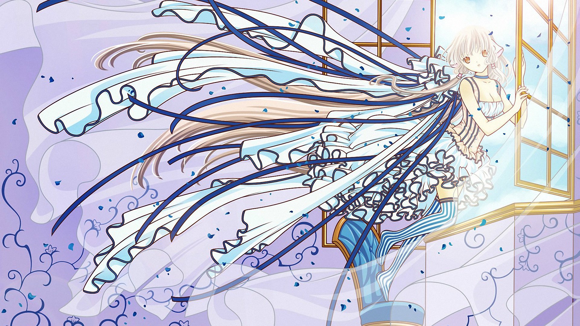 动漫,少女,手绘,萝莉,卡通,儿童桌面专用