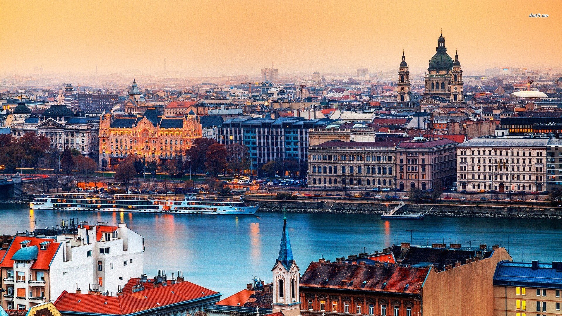 风景,旅游胜地,城镇,儿童桌面专用