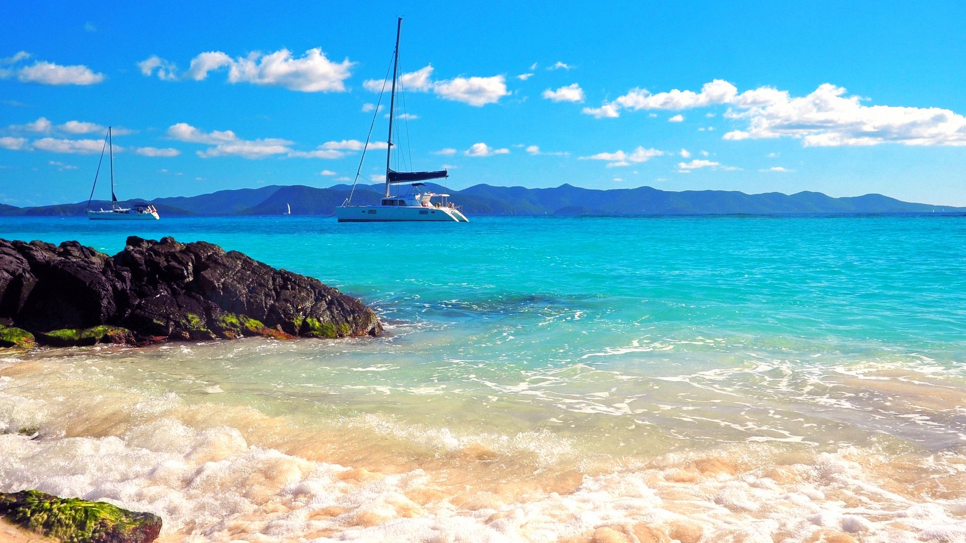 风景,海洋天堂,儿童桌面专用