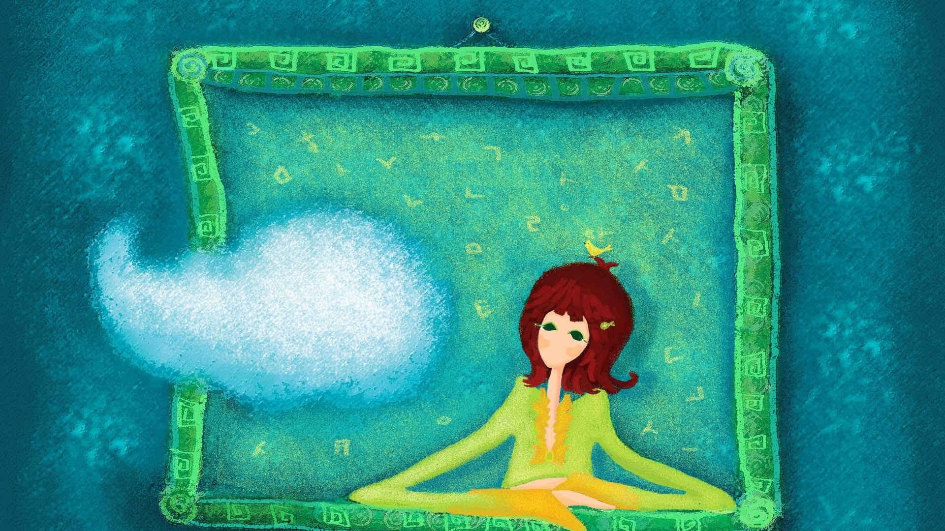 动漫,萝莉,少女,手绘,卡通,儿童桌面专用