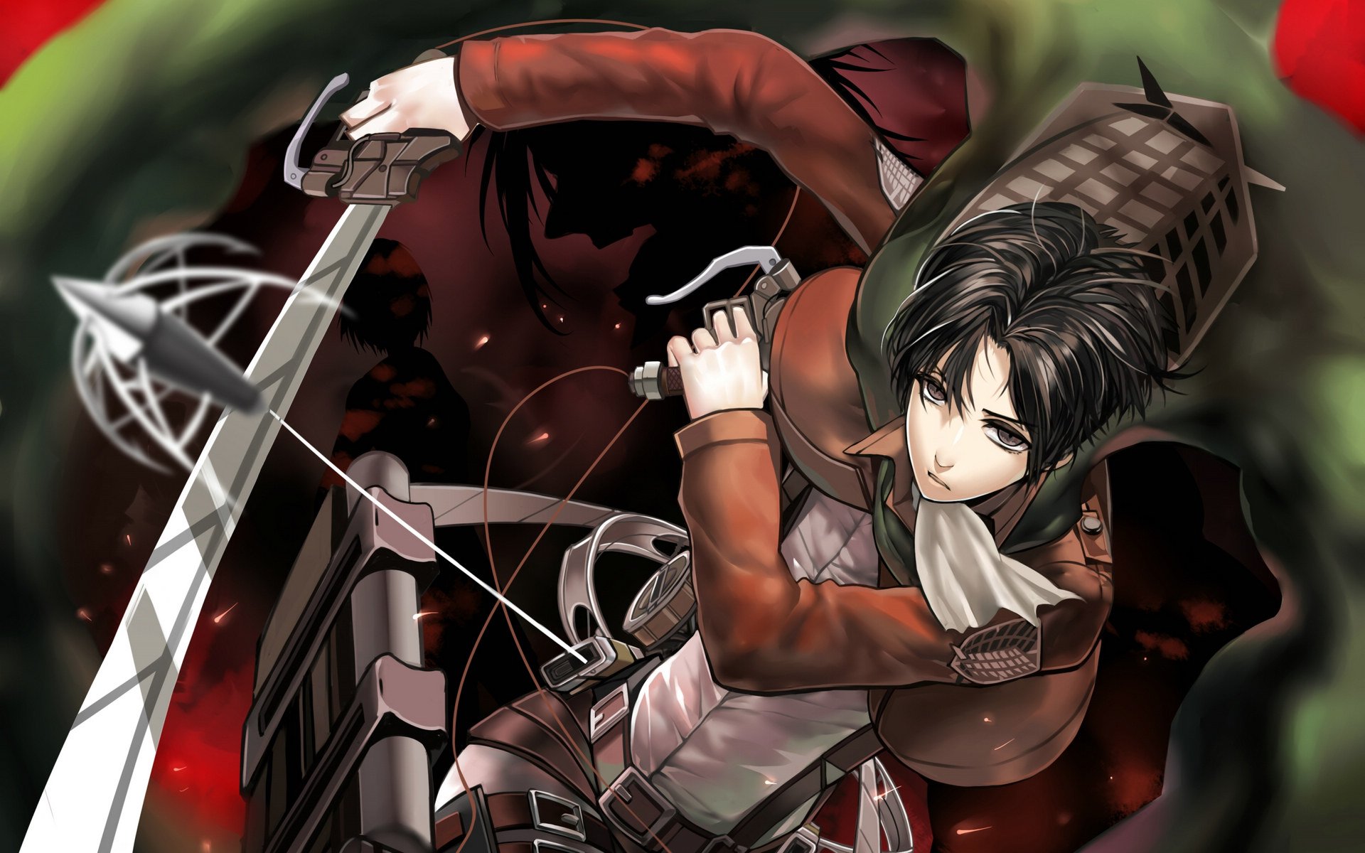 动漫,进击巨人,利威尔