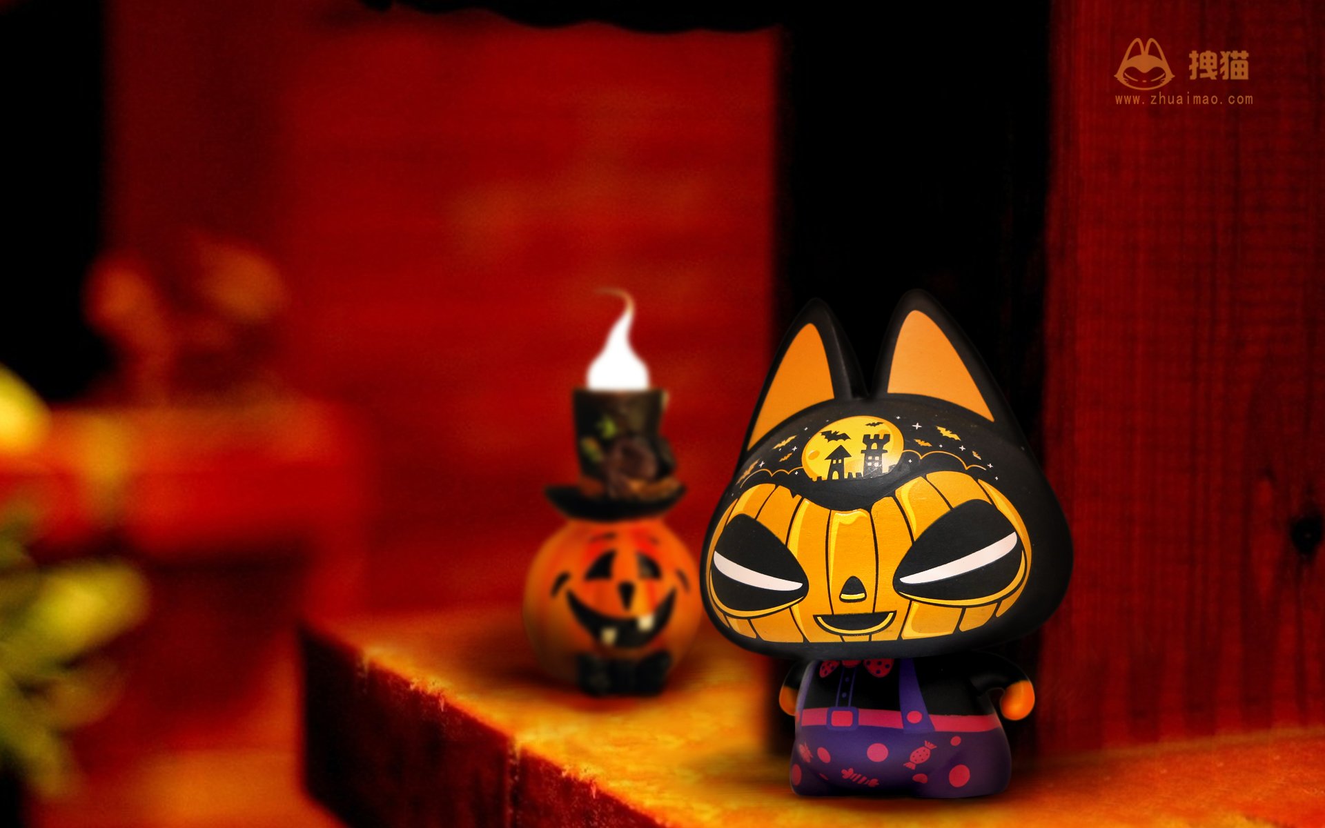 动漫,拽猫,万圣节,卡通,诡异,恶搞